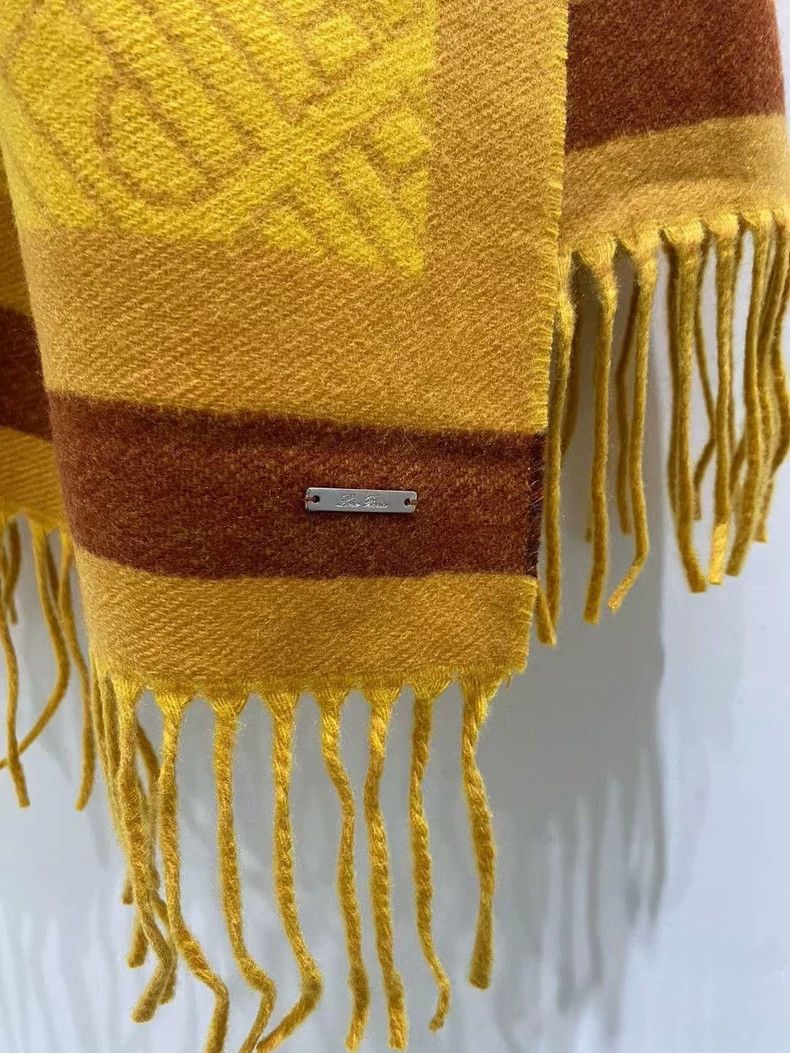 Loro Piana LORO PIANA size172*45cm Classic tassel scarf Size ONE SIZE - 3 Thumbnail