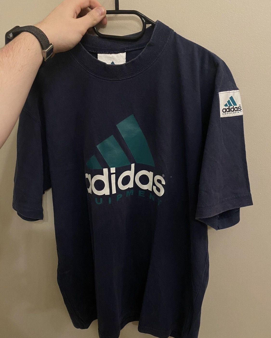 Adidas equipment Vintage tee 90s