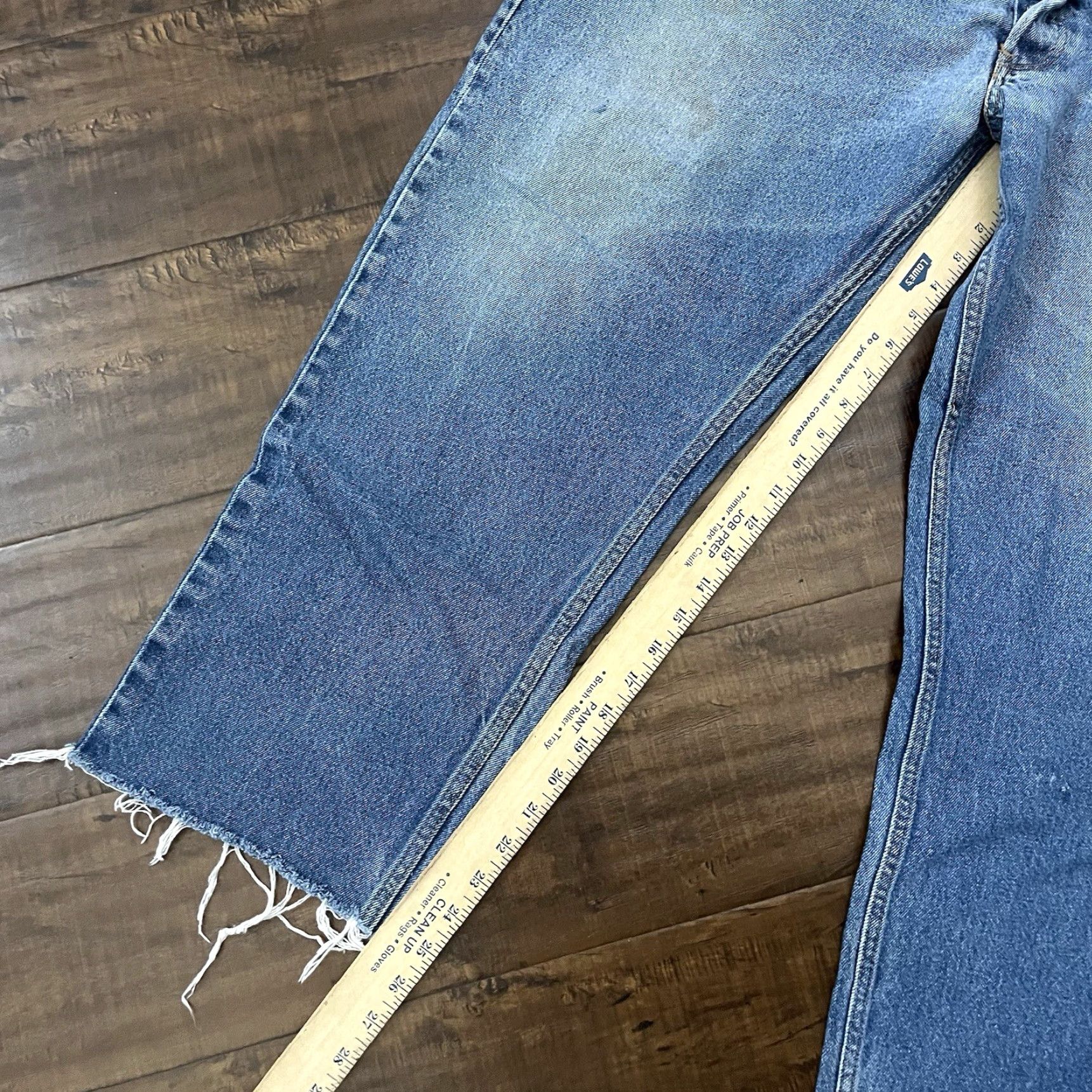 VINTAGE Levi's 501 XX Jeans Mens 38x26 Light Wash Button Fly Regular Fit USA