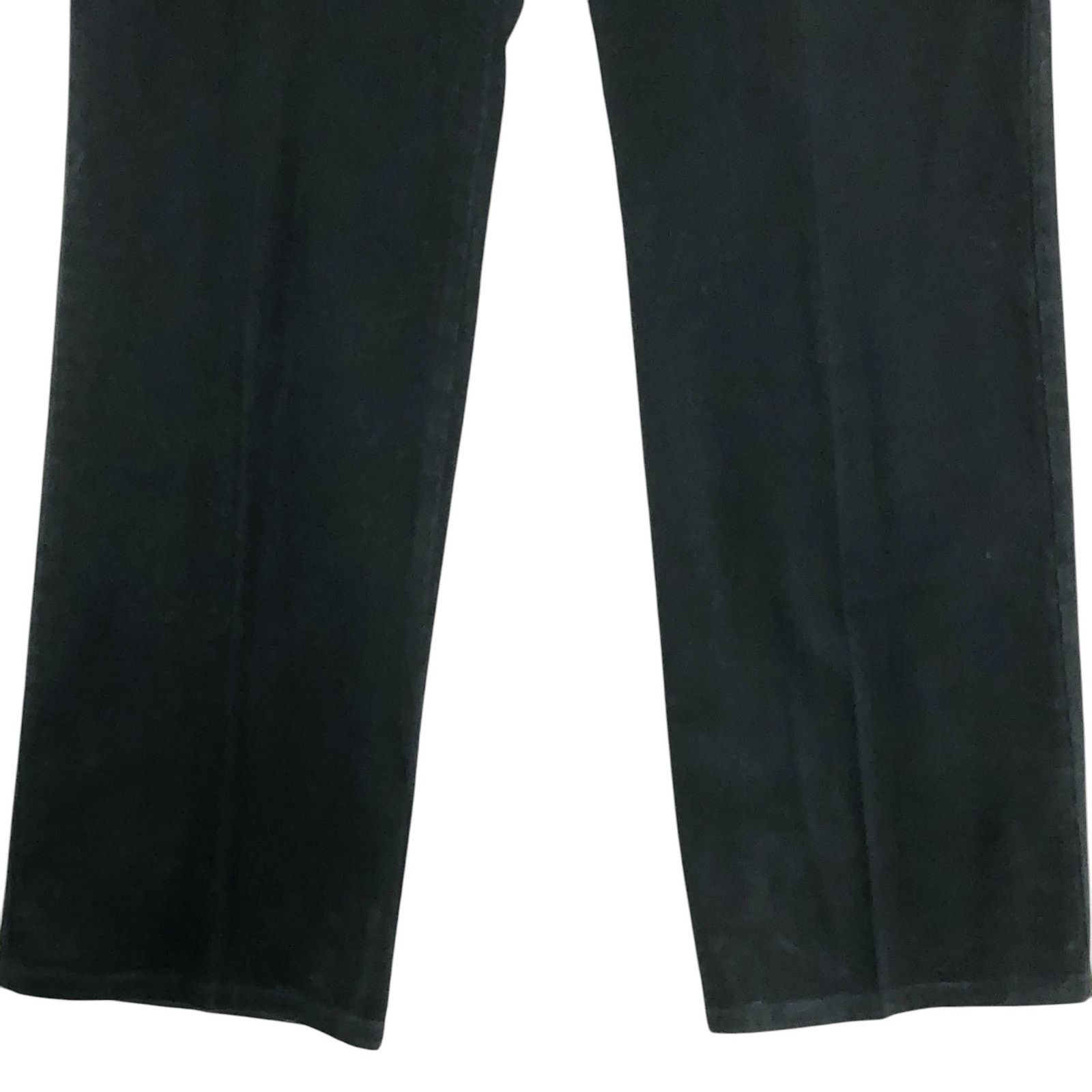 Bogner Bogner Womens Size 10 Long Jeans Straight Leg Stretch Black Size 32" / US 10 / IT 46 - 4 Thumbnail
