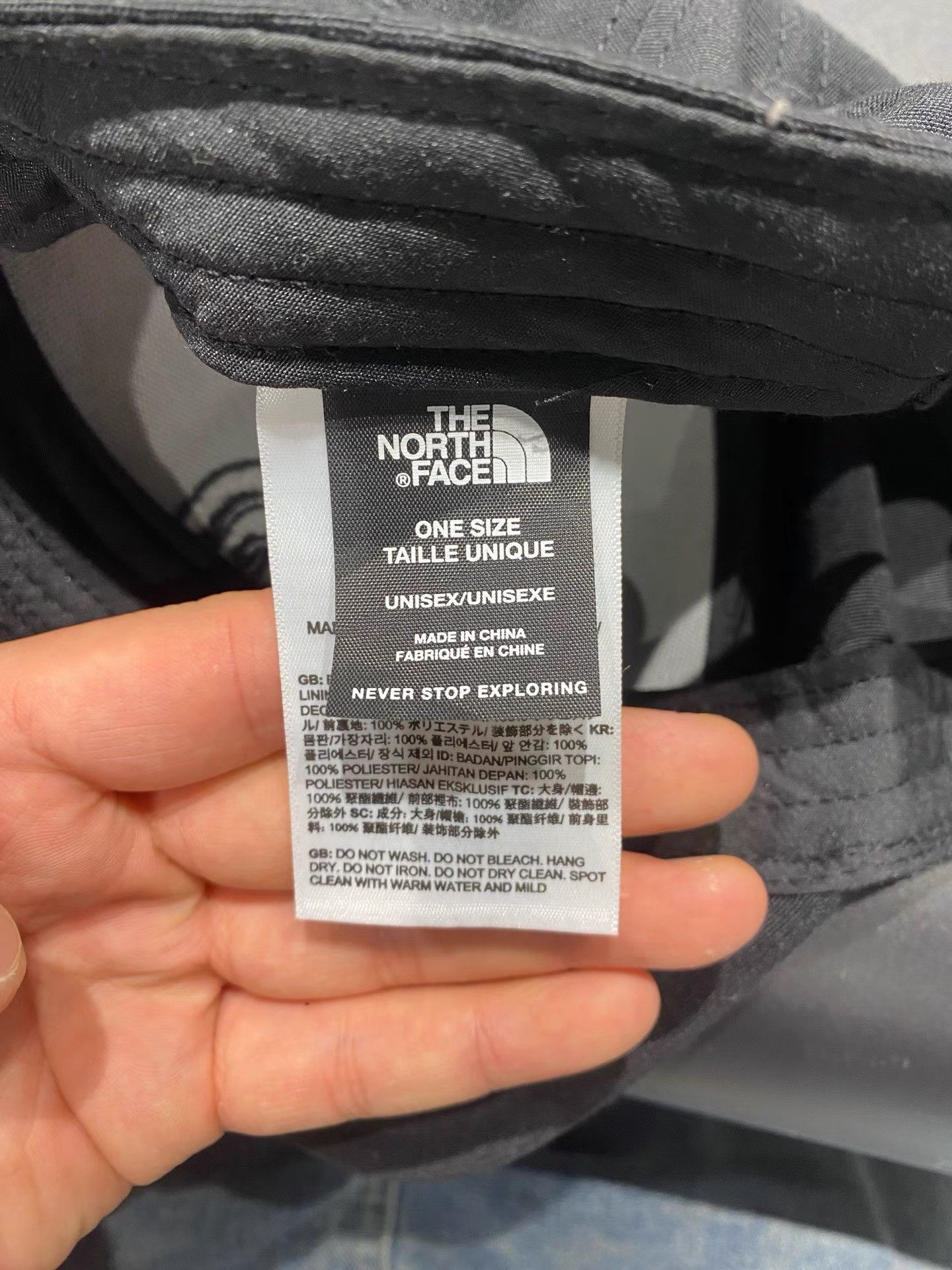 The North Face The North Face Classic Logo Embroidered Baseball Cap K36 Size ONE SIZE - 4 Thumbnail
