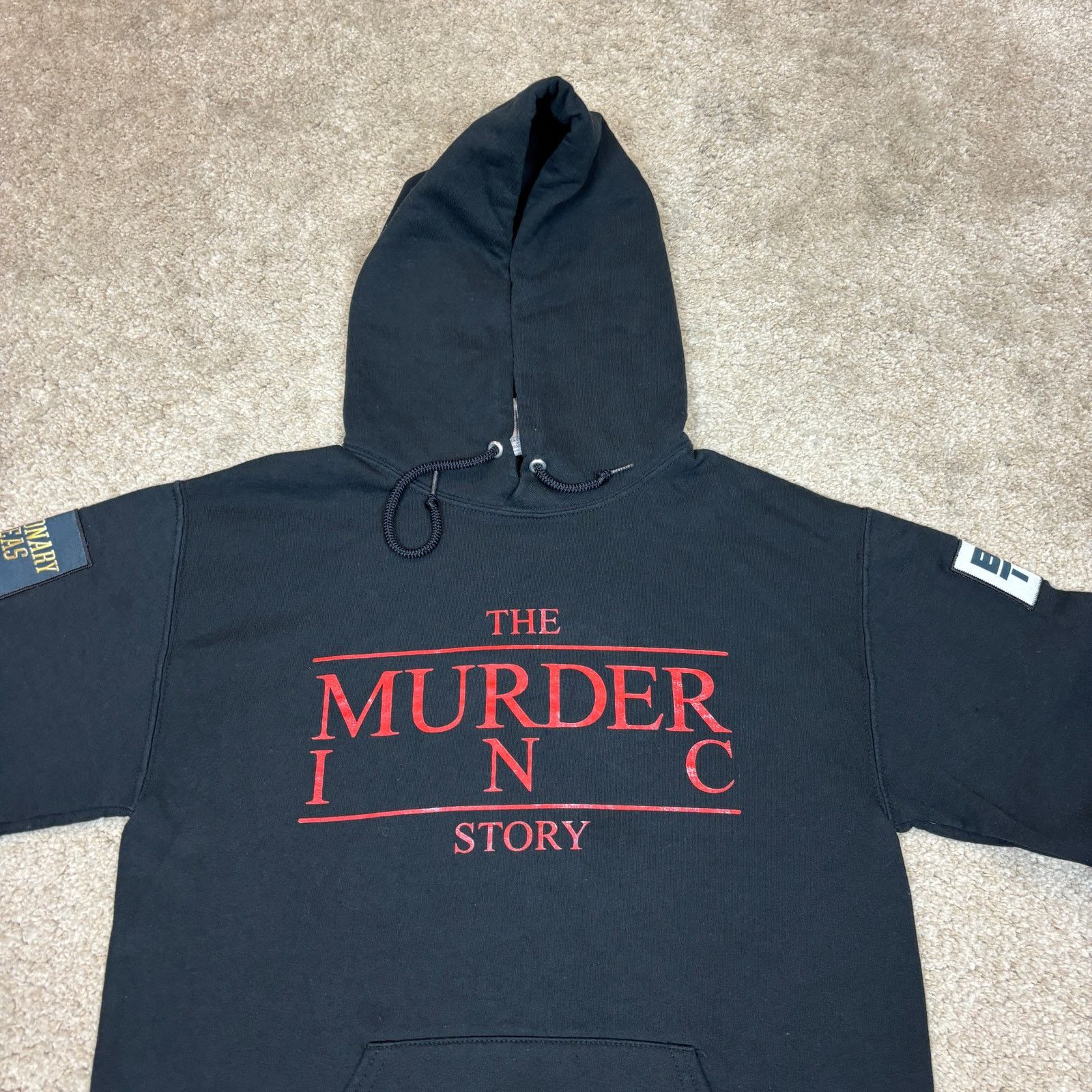 Jerzees The Murder Inc Story BET Cast Crew Hoodie Small Murder Inc Size US S / EU 44-46 / 1 - 2 Thumbnail