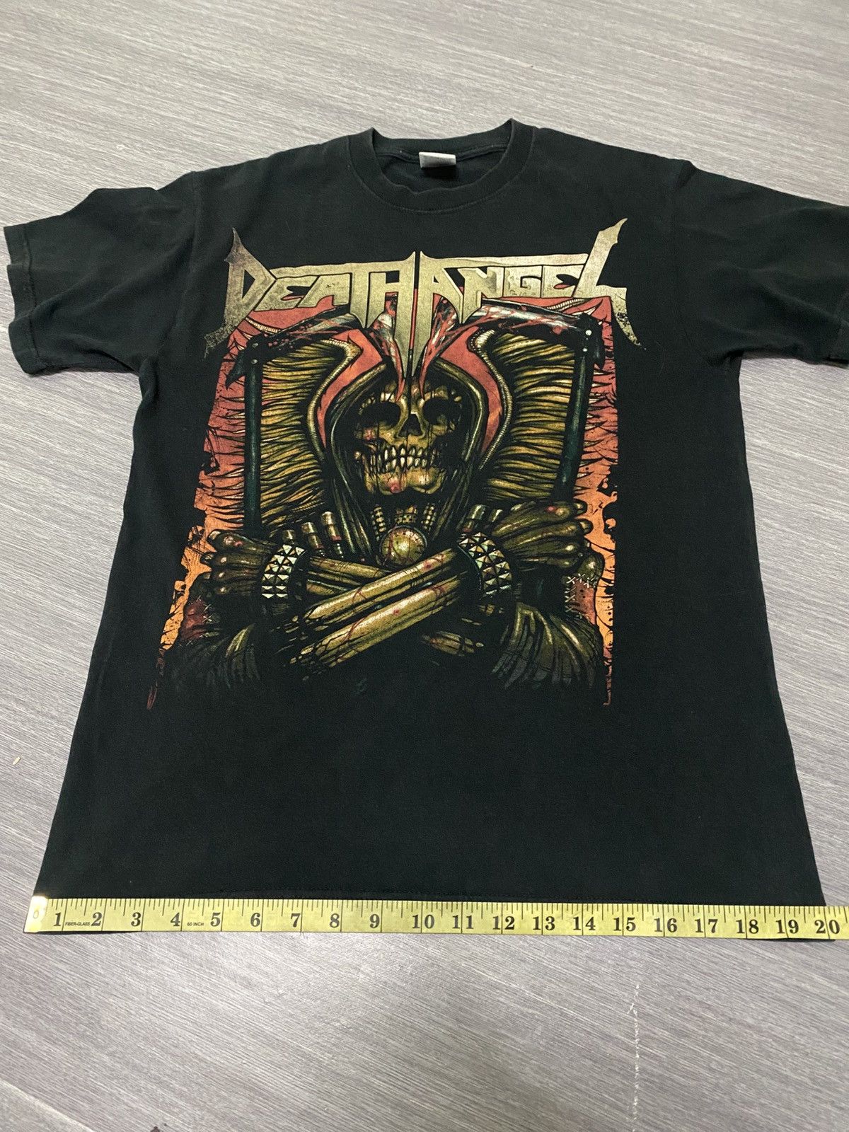Band Tees × Vintage Death Angel American Thrash Metal Band Shirt Size US M / EU 48-50 / 2 - 7 Thumbnail