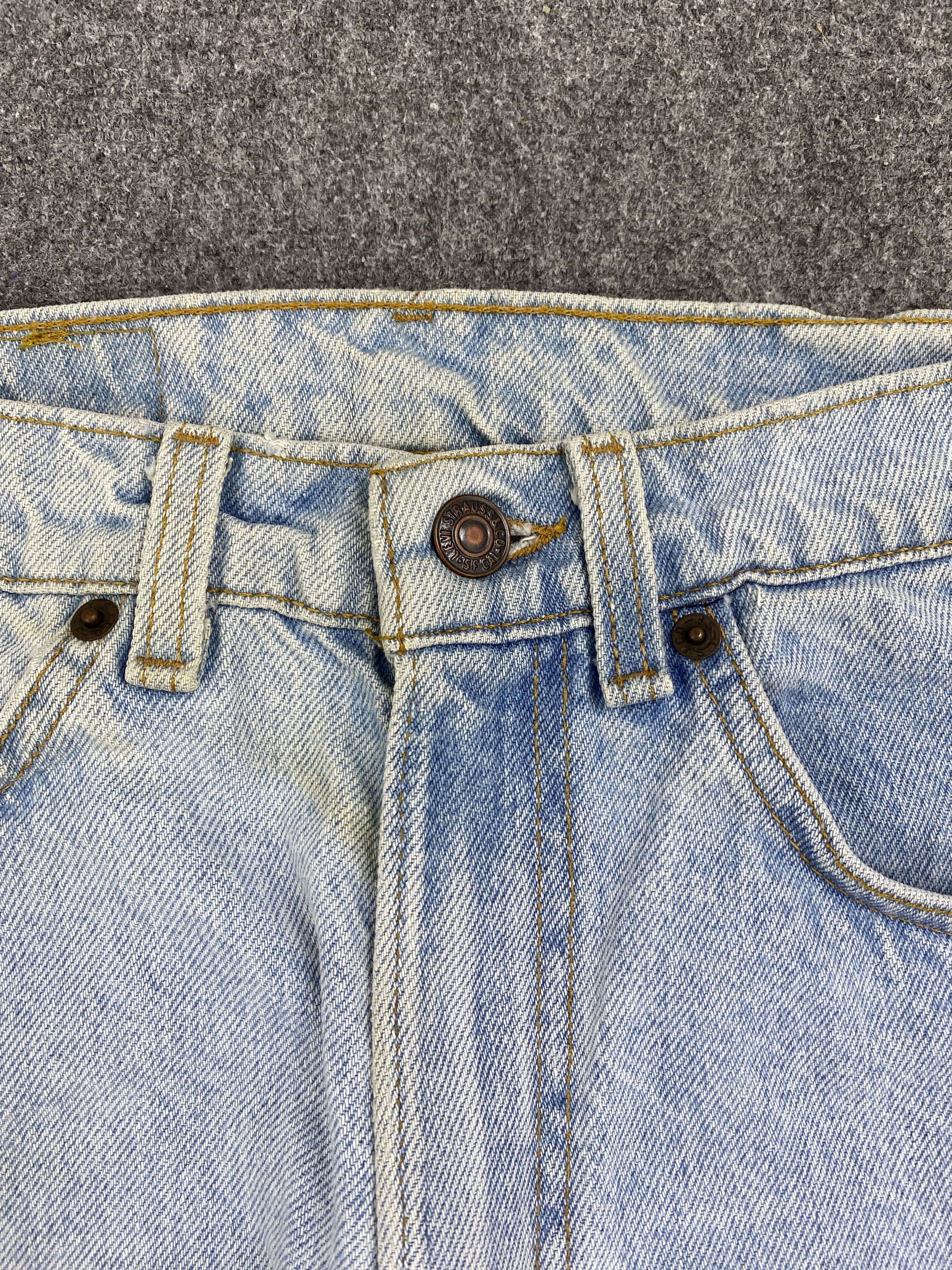 Levi's × Vintage Vintage 90s Levis 560 Orange Tabs Jeans Size US 26 / EU 42 - 9 Thumbnail