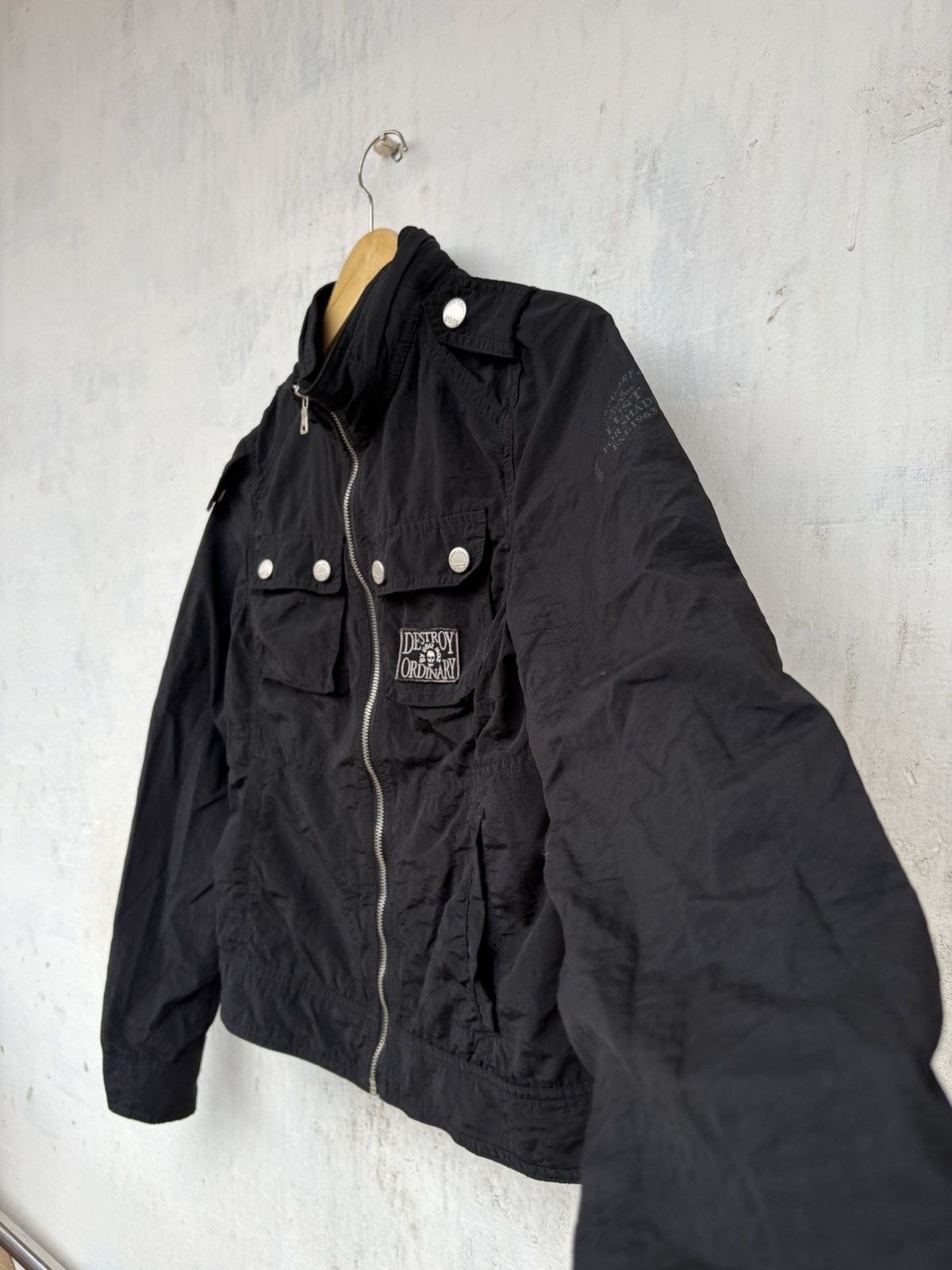 Japanese Brand UGIZ Leather Jacket Zipper Skull Japanase Brand Size US M / EU 48-50 / 2 - 6 Thumbnail