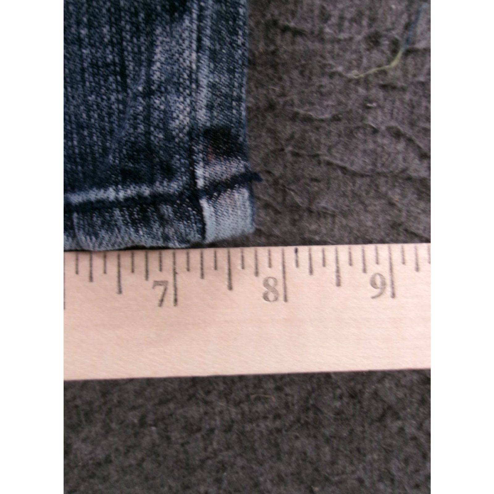 Vintage VINTAGE American Rag Cie Jeans Womens 11 Blue Straight Leg Capri Mid Rise Medium Wash Jeans Womens 11 Blue Straight Workwear 80s 90s USA Mens Womens Size 32" / US 10 / IT 46 - 7 Thumbnail