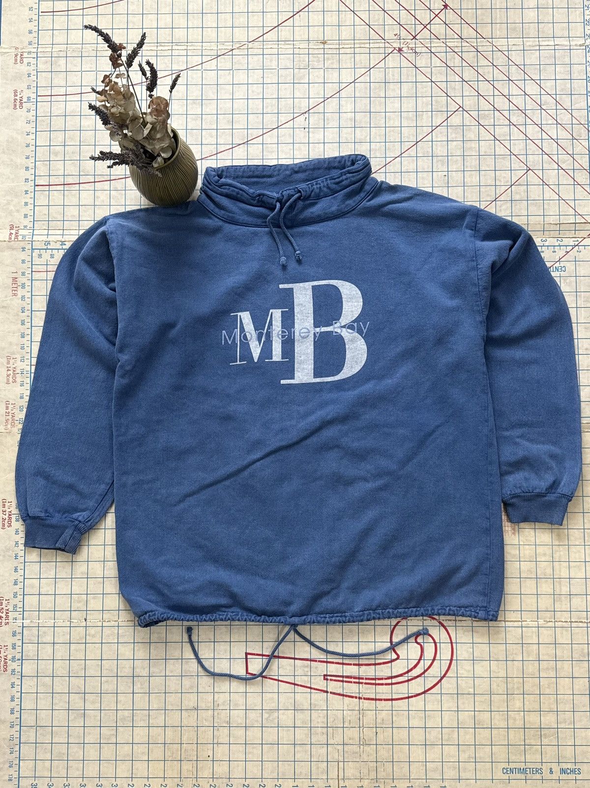 Other × Vintage Vintage Monterey Bay Tourist Pull Over Sweater Faded Blue XL Size US XL / EU 56 / 4 - 3 Thumbnail