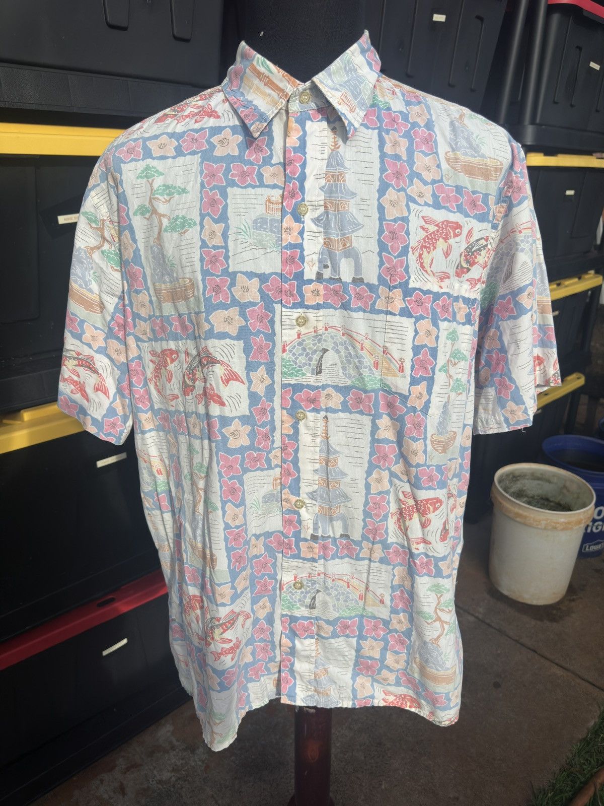 Reyn Spooner Reyn Spooner Dietrich Varez Hawaiian Multicolored Men's XL Size US XL / EU 56 / 4 - 1 Thumbnail