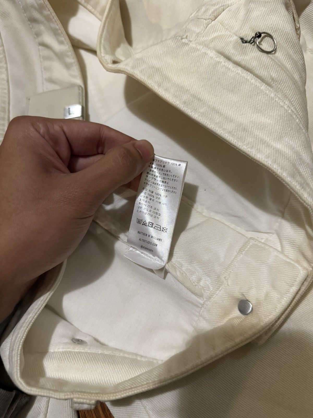 1017 ALYX 9SM Alyx 5 Pocket Carry Over Denim Size US 34 / EU 50 - 11 Thumbnail