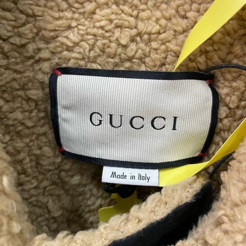 Gucci Gucci Printed logo lambskin coat 2503-Nextarrow Size US S / EU 44-46 / 1 - 3 Thumbnail