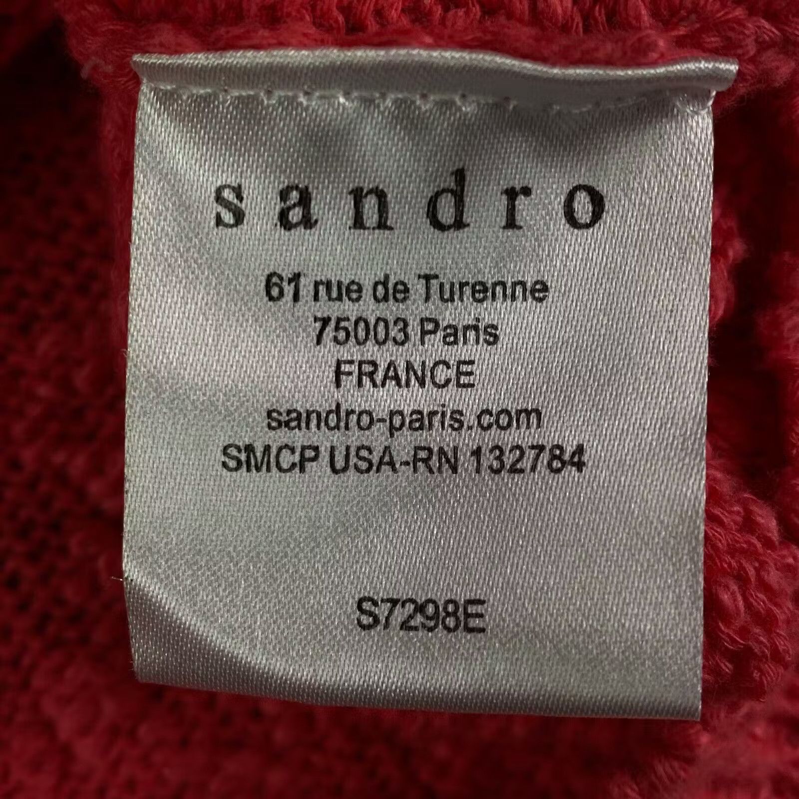 Sandro Womens Jumper Sandro Size 1 S Size S / US 4 / IT 40 - 5 Thumbnail