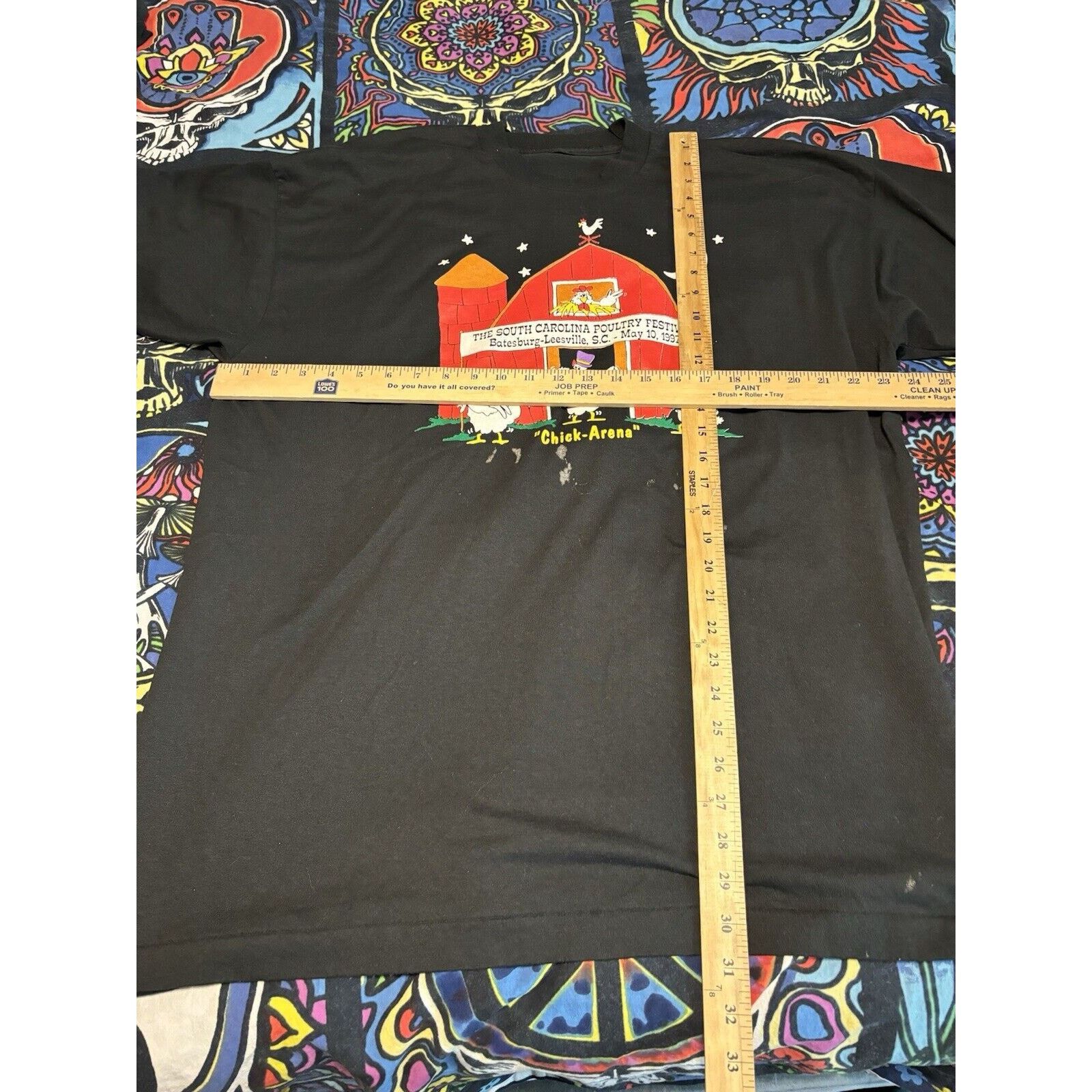 Other vintage chick-aren poultry festival black t-shirt 90s OS Size US M / EU 48-50 / 2 - 6 Thumbnail