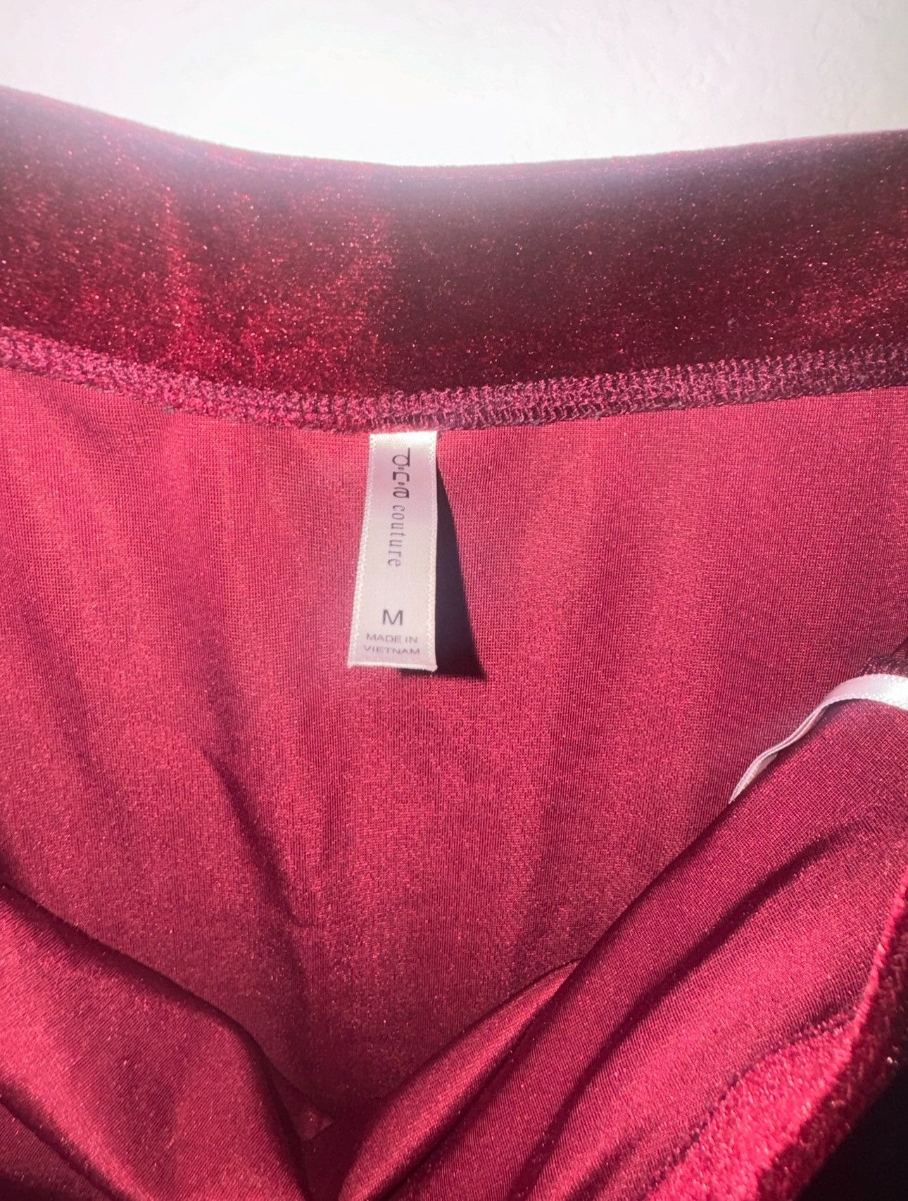 DNA × Designer × Other Dna Couture Women’s Red Velvet Strapless Dress Hugs Body Size M / US 6-8 / IT 42-44 - 4 Thumbnail
