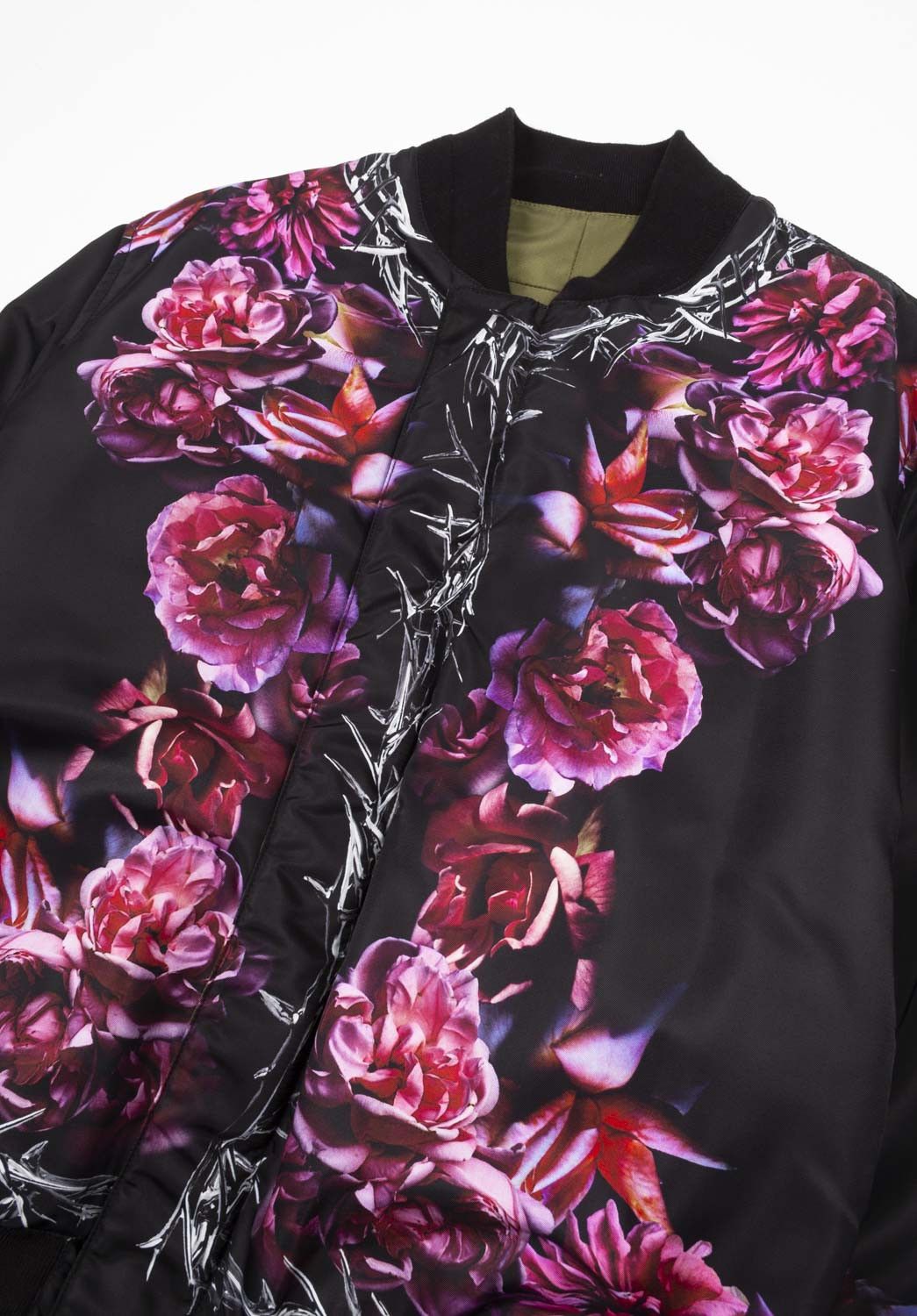 Givenchy Givenchy Men Jacket bomber Reversible Floral Size ITA48/M Size US M / EU 48-50 / 2 - 3 Thumbnail