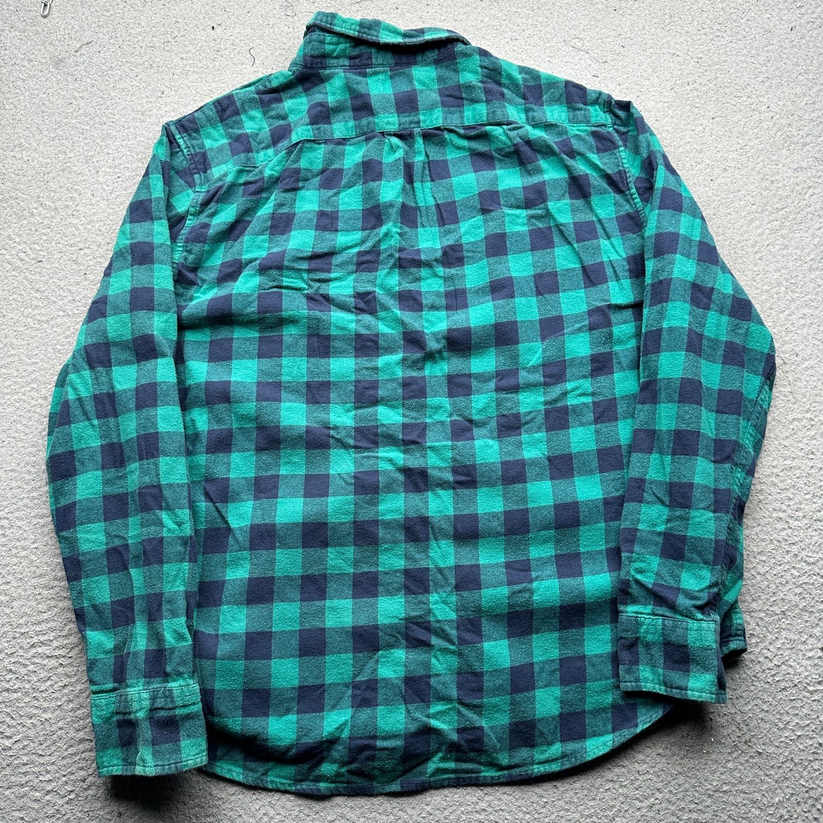 J.Crew J Crew Classic Flannel Blue Plaid Shirt Men XL Button Up Size US XL / EU 56 / 4 - 6 Thumbnail