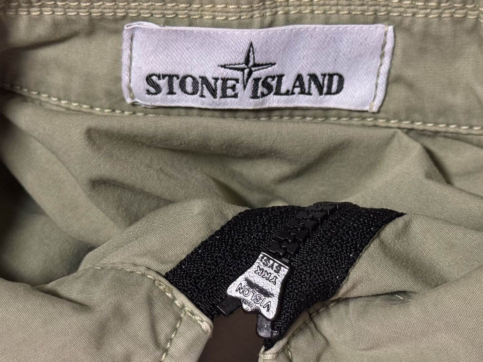 Massimo Osti × Stone Island Stone Island Garment Dyed Front Pockets Zip Overshirt Size US M / EU 48-50 / 2 - 10 Thumbnail