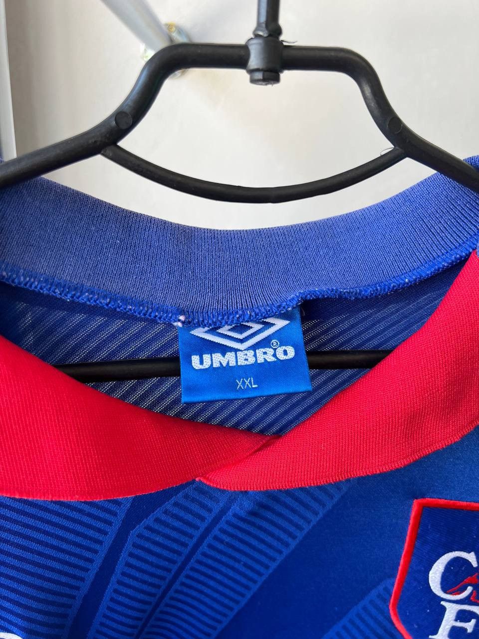 Vintage 1993/94 CHELSEA FC HOME SOCCER FOOTBALL UMBRO SHIRT JERSEY Size US XXL / EU 58 / 5 - 10 Thumbnail