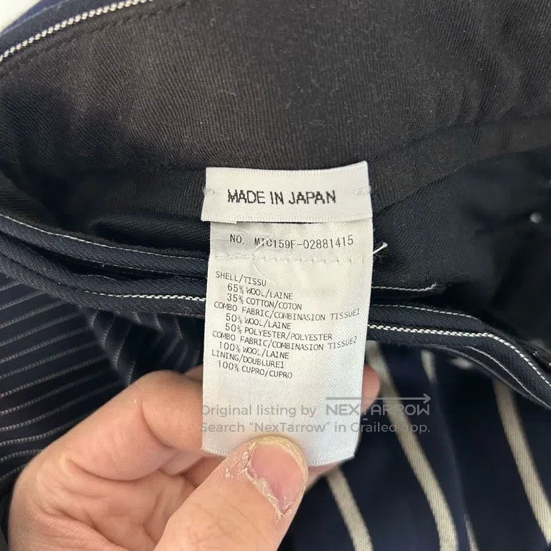Thom Browne Thom Browne size 1 Wool Dress Pants Size US 28 / EU 44 - 4 Thumbnail