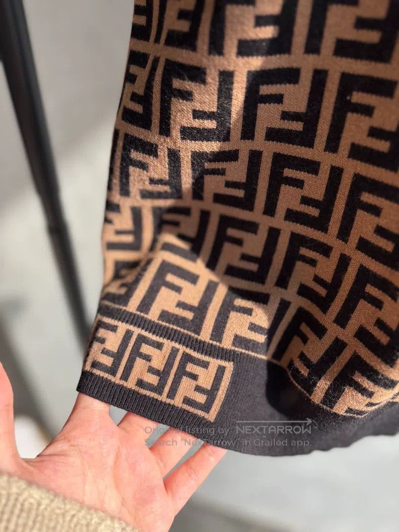 Fendi Fendi Double F-Style Short-Sleeved Knit Sunglasses Size XS / US 0-2 / IT 36-38 - 2 Thumbnail