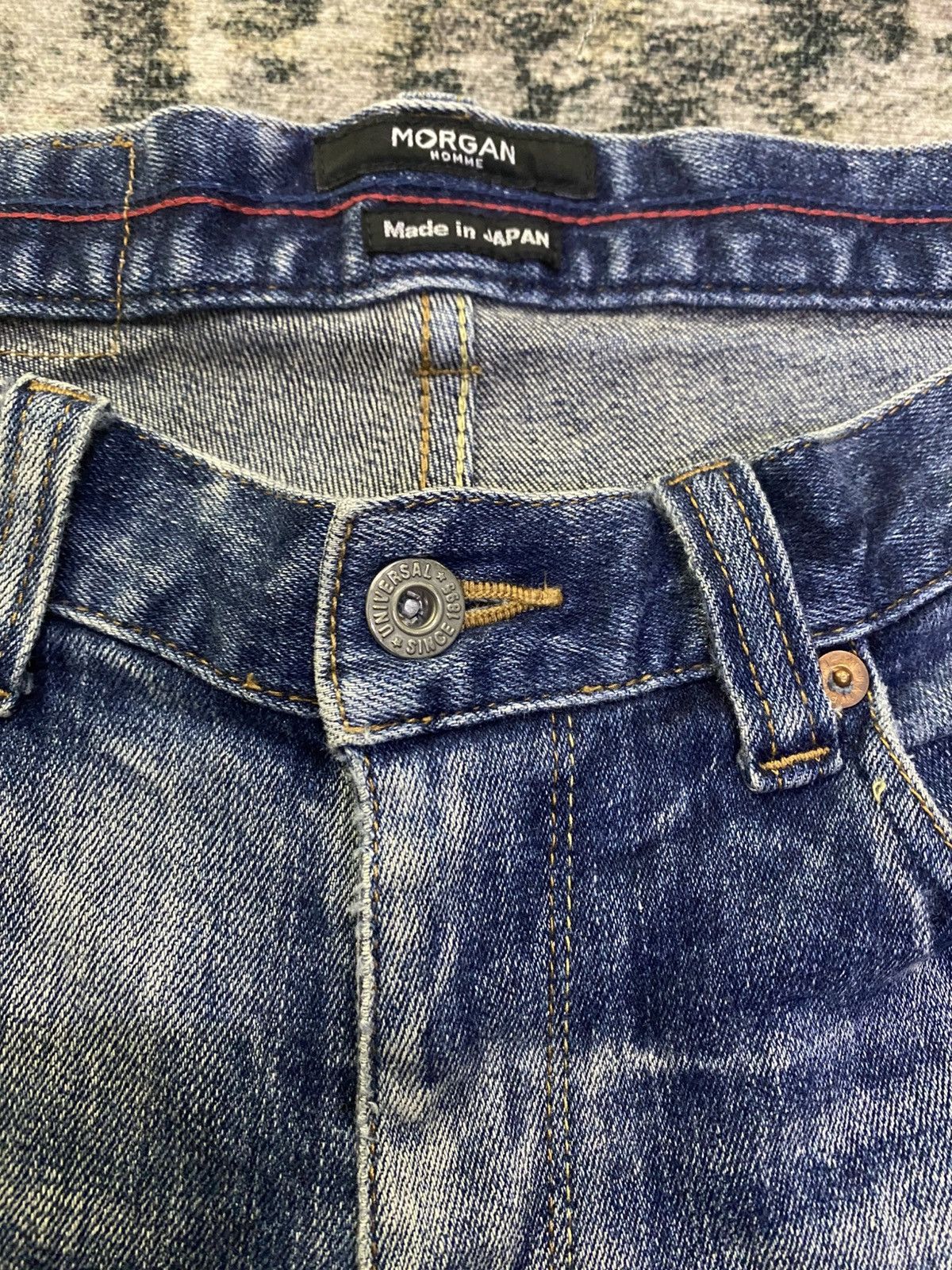 Morgan Homme × Vintage Morgan Homme Distressed Denim Size US 31 - 8 Thumbnail