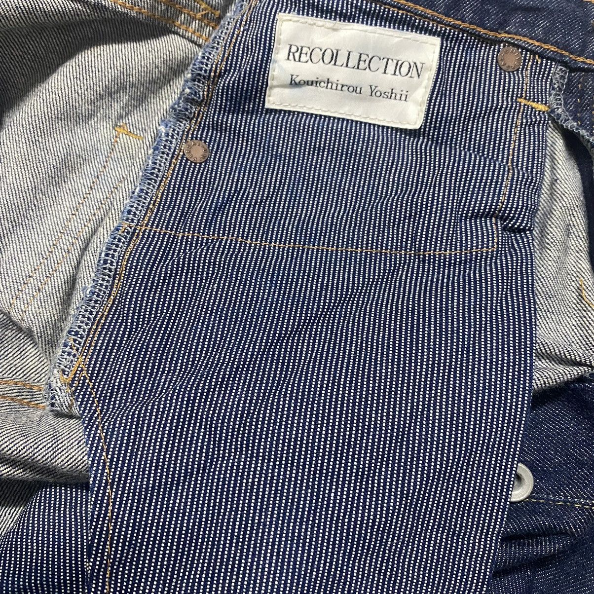 Japanese Brand Recollection Kouichirou Yoshii Denim Jeans Size US 30 / EU 46 - 17 Thumbnail