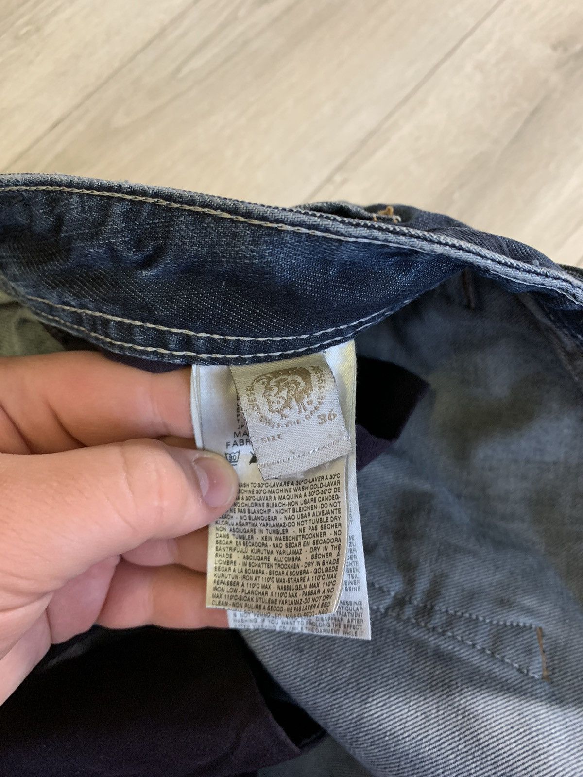 Diesel 🌊Mens Vintage Diesel Jeans Denim Pants Size US 36 / EU 52 - 17 Thumbnail