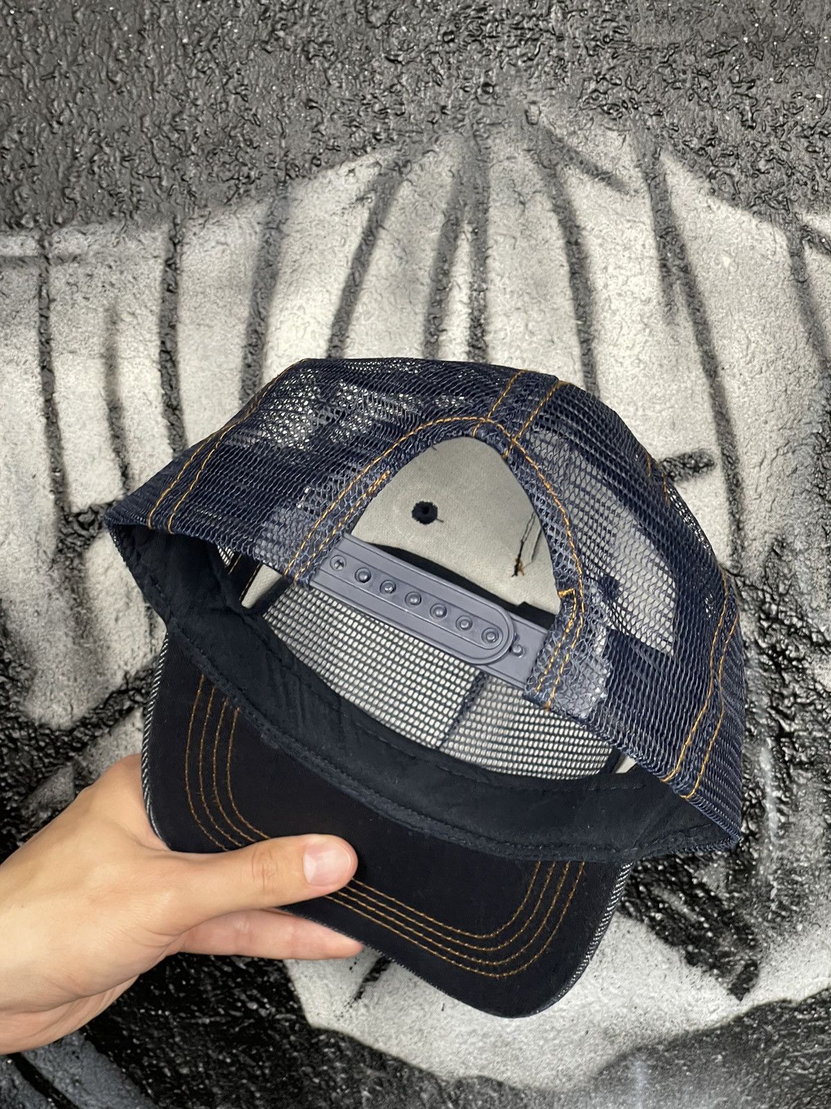Von Dutch Von Dutch Y2K Logo With Rhinestones Originals Trucker Cap One Sized Fits Size ONE SIZE - 7 Thumbnail