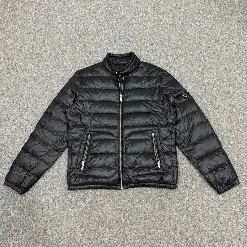 Prada Prada Black XL Men's Down Jacket Size US XL / EU 56 / 4 - 1 Thumbnail
