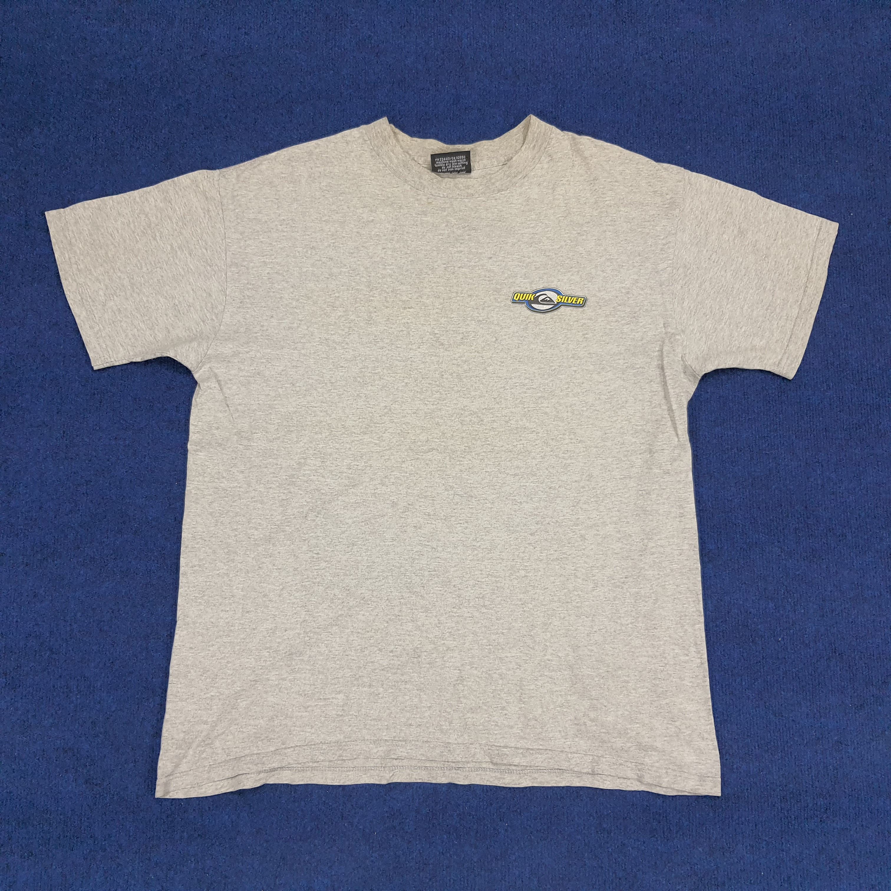 Quiksilver × Vintage Vintage Quiksilver Streetwear Skate T-shirt Size US L / EU 52-54 / 3 - 3 Thumbnail