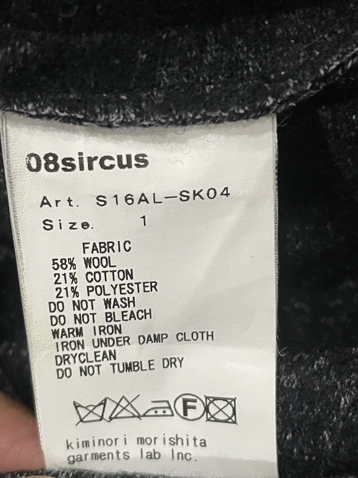 08sircus 08sircus skirt Size 29" - 3 Thumbnail