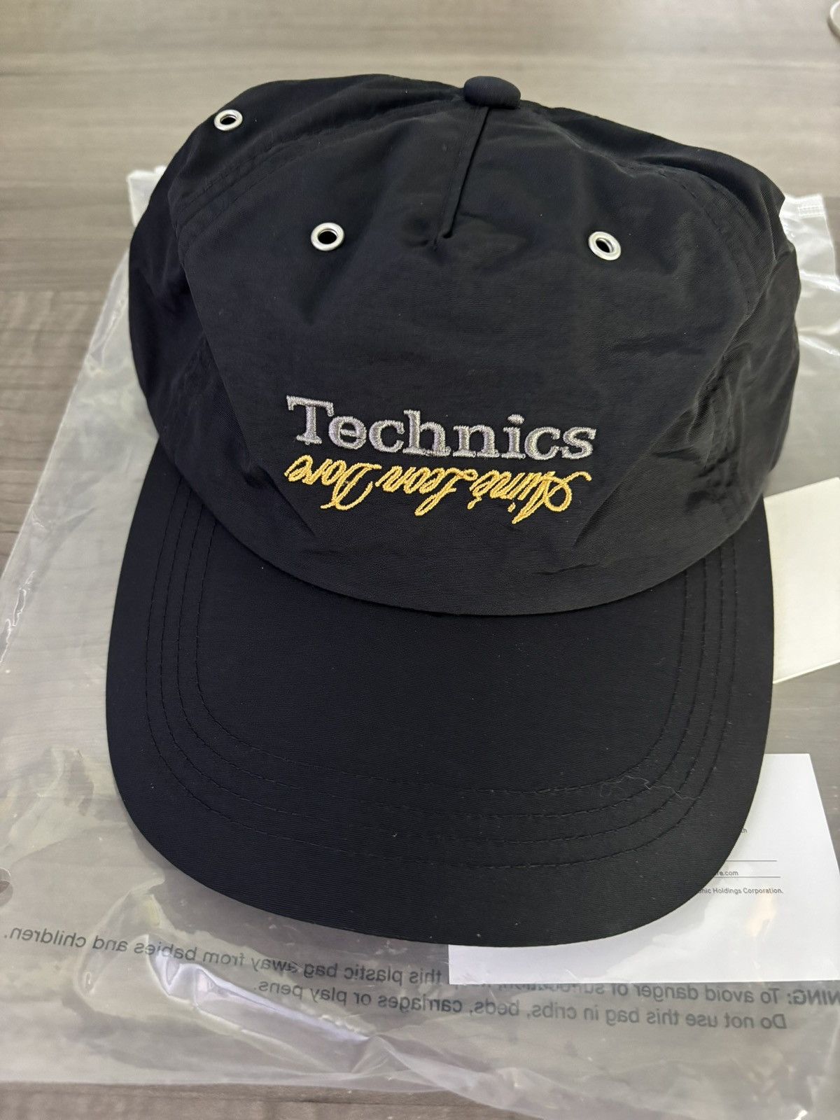 Aime Leon Dore IN HAND Aime Leon Dore Technics Nylon Hat Black BNWT Size ONE SIZE - 2 Thumbnail