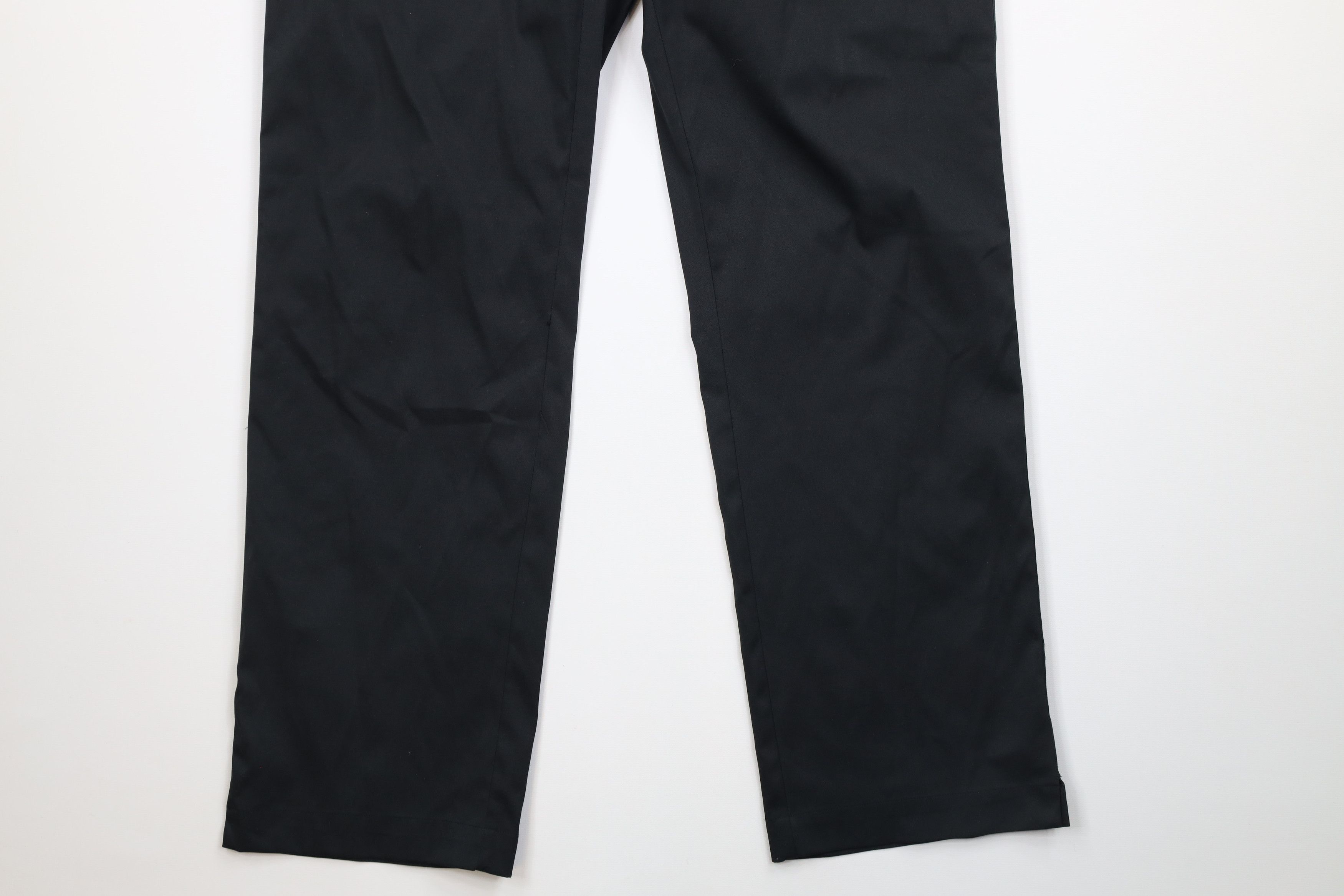 Nike Nike Golf Front Wide Leg Golfing Chino Pants Black Polyester Size US 35 - 4 Thumbnail