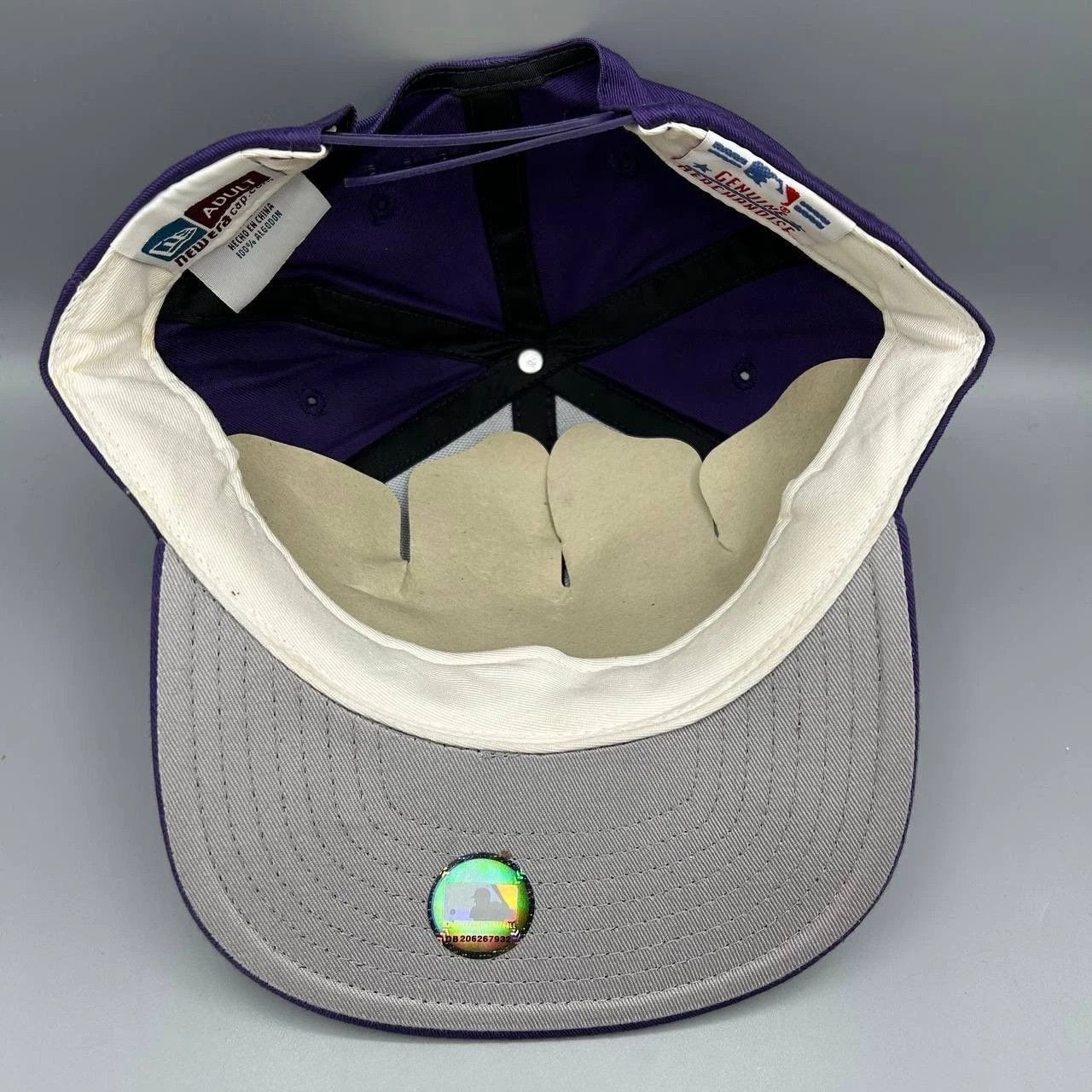 New Era Arizona Diamondbacks Hat Men Embroidered Snap Back Cotton Size ONE SIZE - 2 Thumbnail