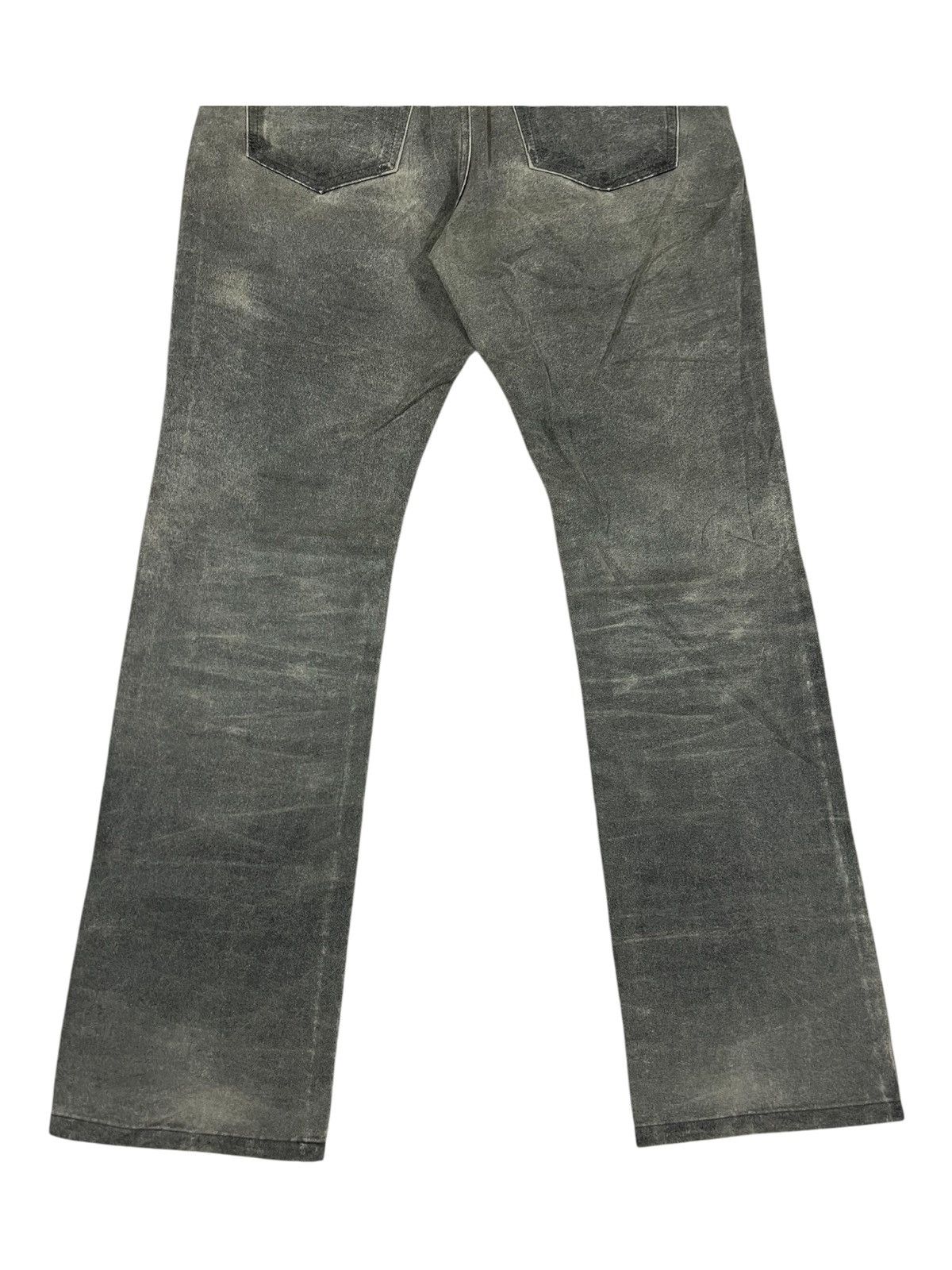 Final Home Tete Homme Flare Hem Mud Max LGB Style Jeans Pants Size US 29 - 5 Thumbnail