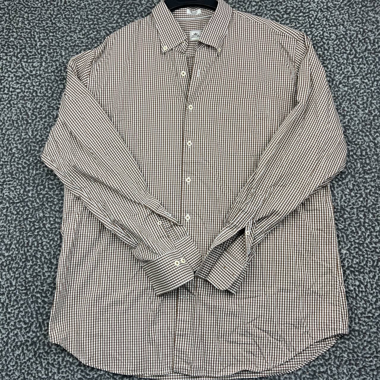 Peter Millar Peter Millar Button Down Shirt Men Gingham Cotton XL Size US XL / EU 56 / 4 - 1 Thumbnail