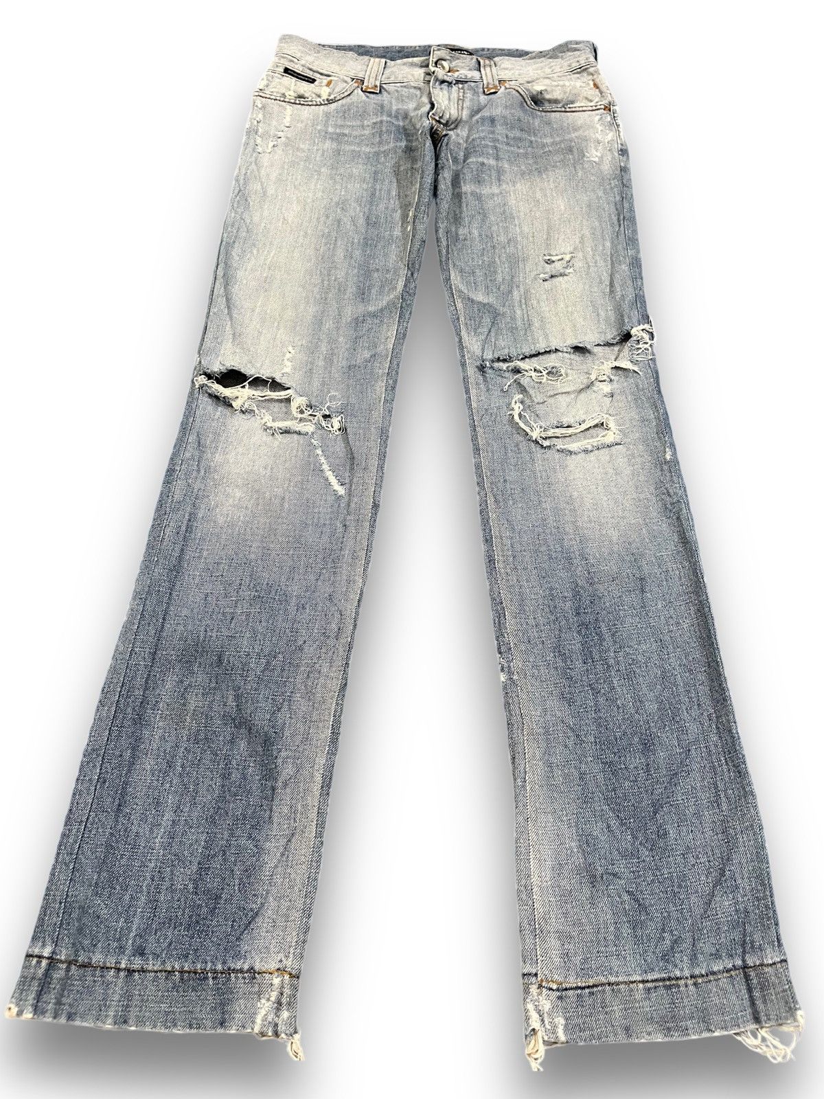 Dolce & Gabbana Vintage Dolce&Gabbana Distressed Denim Size US 31 - 1 Thumbnail