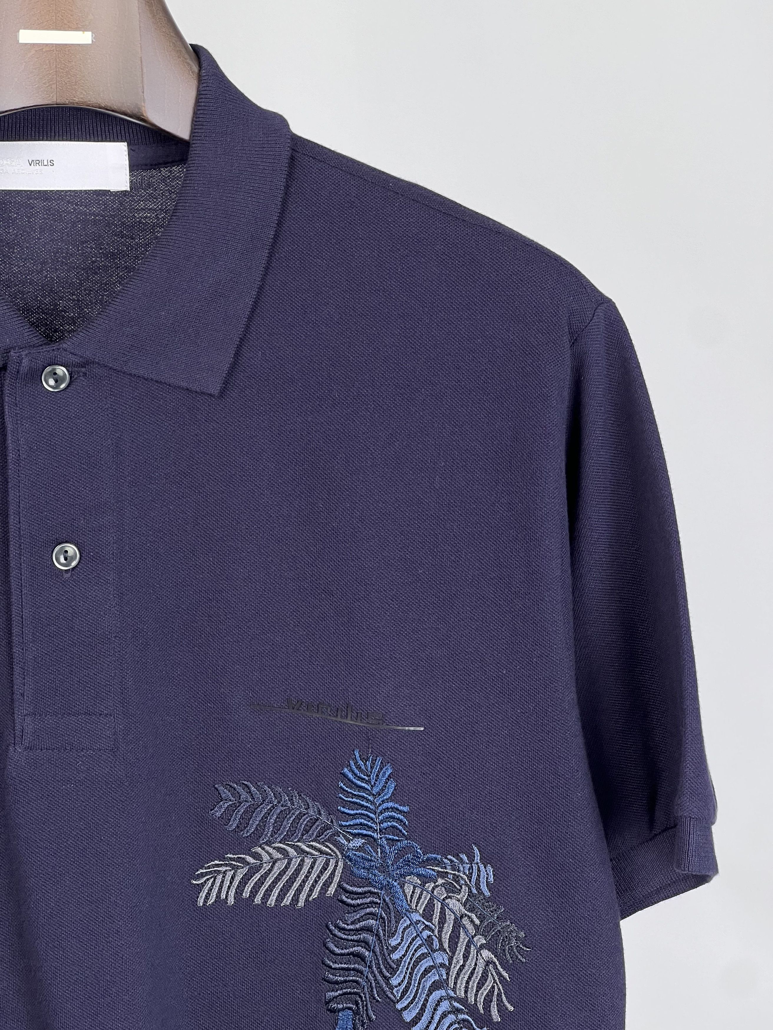 Japanese Brand 🌴Toga Virilis Embroidered Palm Tree SS tee Size US M / EU 48-50 / 2 - 4 Thumbnail