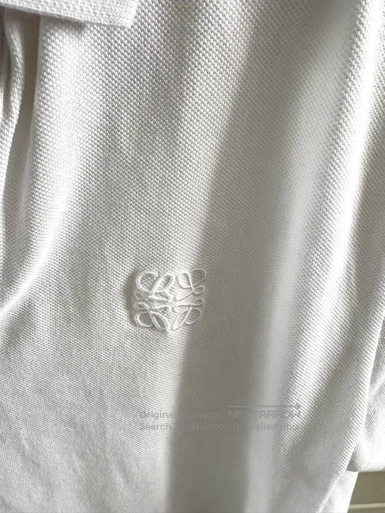 Loewe Loewe Men's White Polo T-Shirt Size US M / EU 48-50 / 2 - 3 Thumbnail