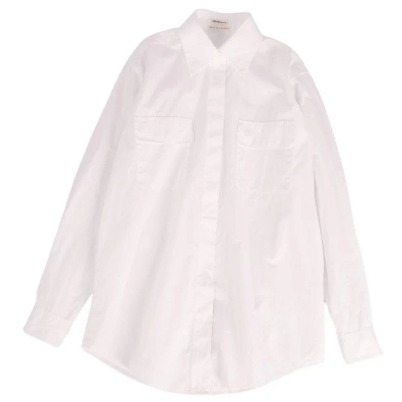 Maison Margiela Hermes Margiela Cotton Pocket Shirt Size US S / EU 44-46 / 1 - 1 Thumbnail