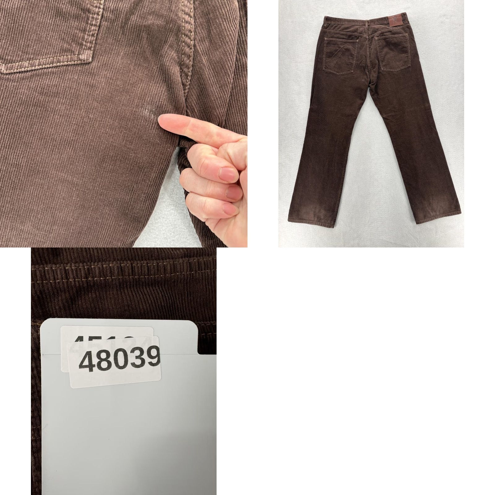 Sean John VINTAGE Sean John Corduroy Pants Mens 36x30 Brown 5-Pocket Straight Streetwear Y2K Skate Chino Pants Mens Brown 5-Pocket Corduroy Streetwear Y2K Skate Size US 36 / EU 52 - 9 Thumbnail