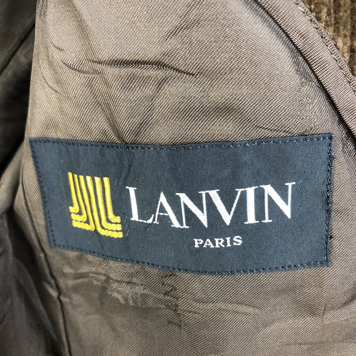 Lanvin Lanvin Luxury Corduroy Blazer Jacket Size US XS / EU 42 / 0 - 15 Thumbnail