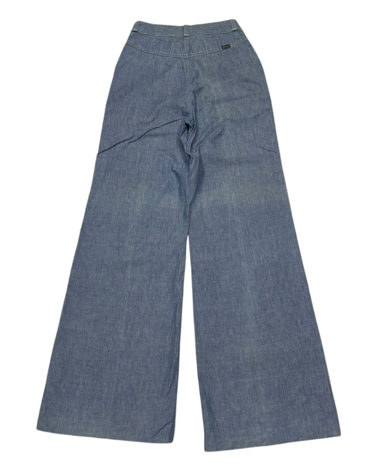 If Six Was Nine SUPER FLARE JEANS WRANGLER FLARED DENIM JEANS Size 22" - 6 Thumbnail