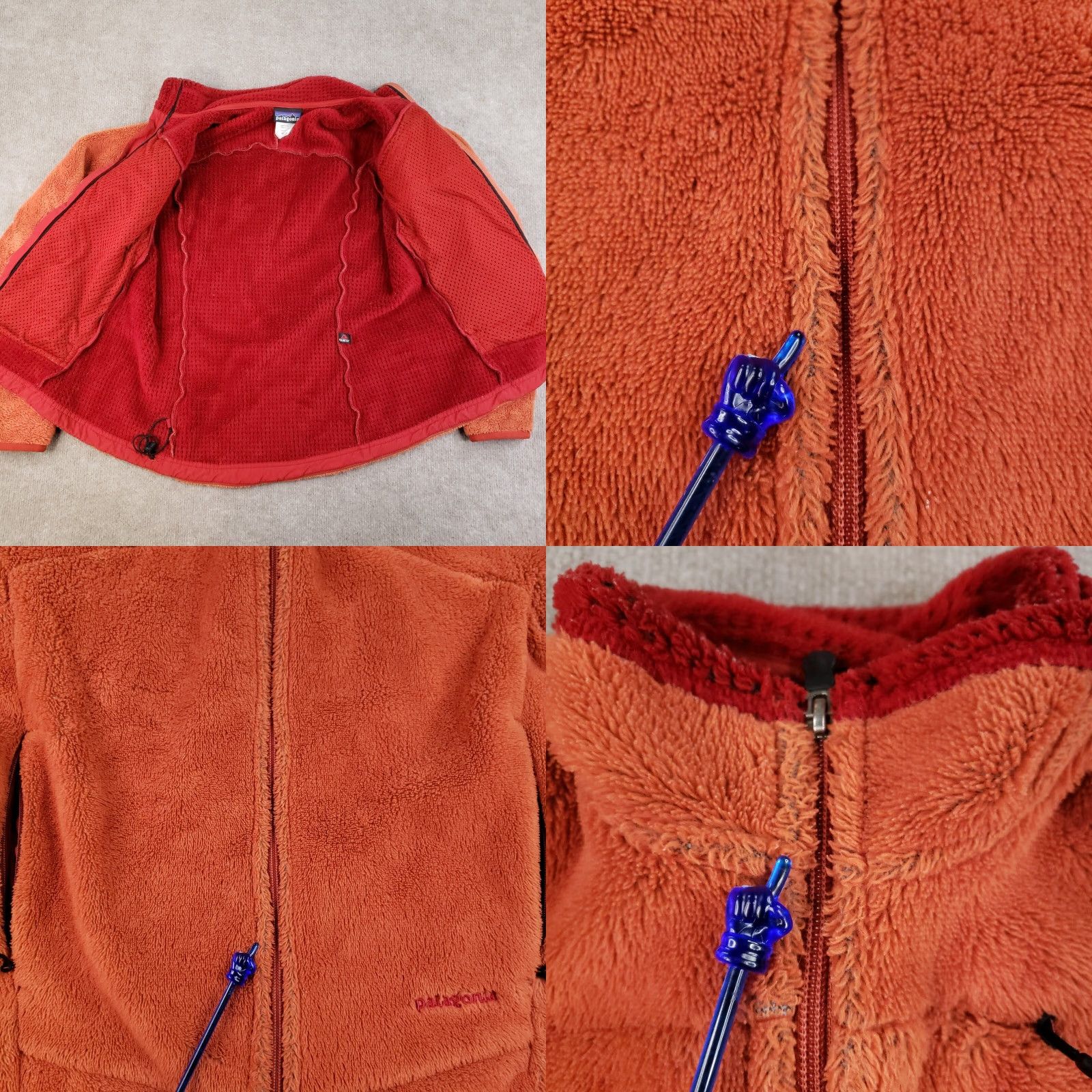 Patagonia VINTAGE Patagonia R4 Regulator Fleece Jacket Womens Large Orange USA Made Z Size L / US 10 / IT 46 - 8 Thumbnail