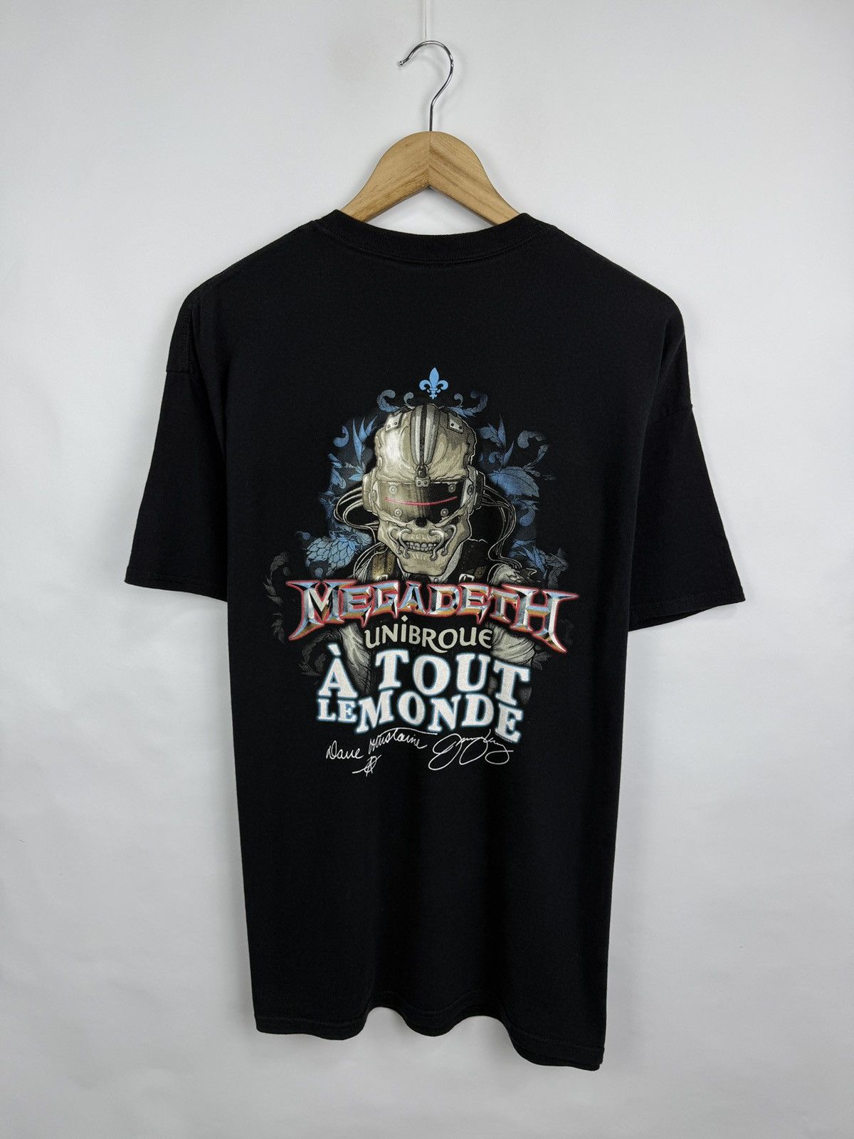 Megadeth ☠️ Megadeth Unibroue A Tout Le Monde T-Shirt 2016 Rare Retro Size US XL / EU 56 / 4 - 3 Thumbnail