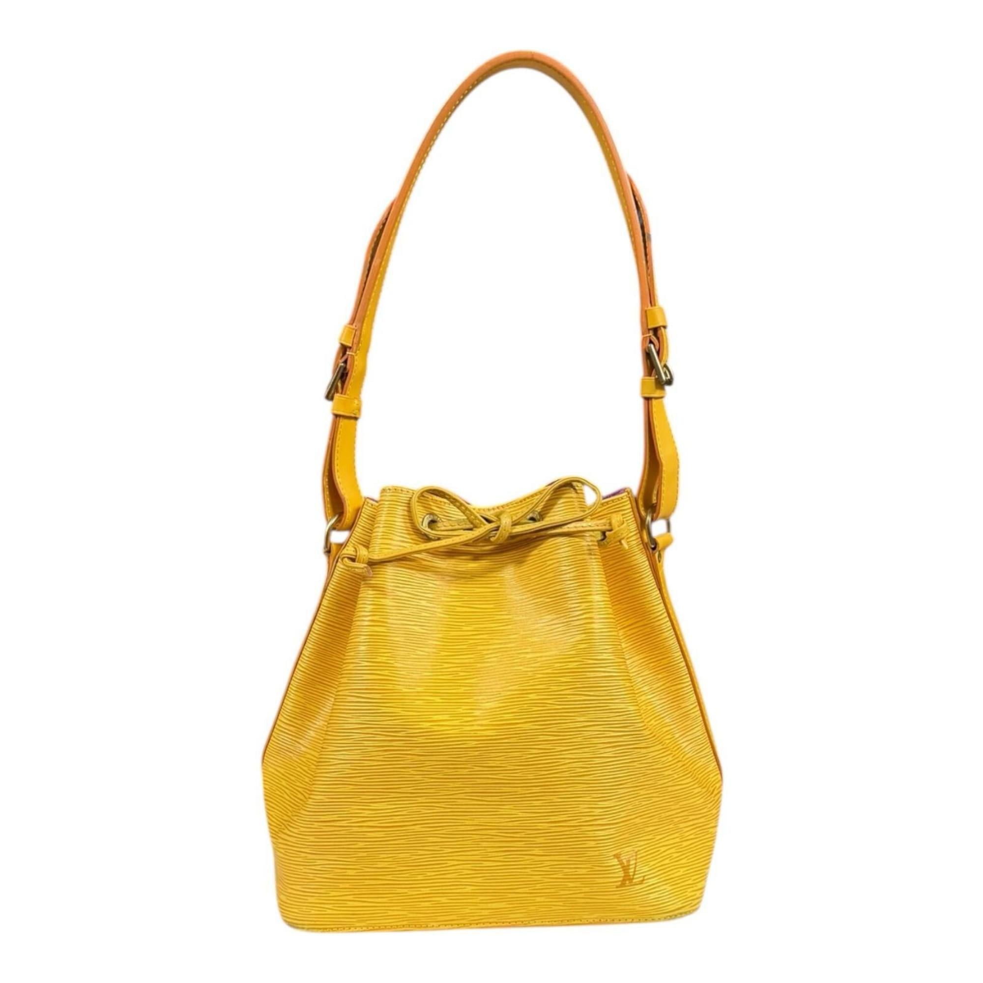 Louis Vuitton Pre-owned Louis Vuitton Petit Noe Epi Leather Shoulder Bag, M44109, Yellow, Women's. Size ONE SIZE - 1 Thumbnail