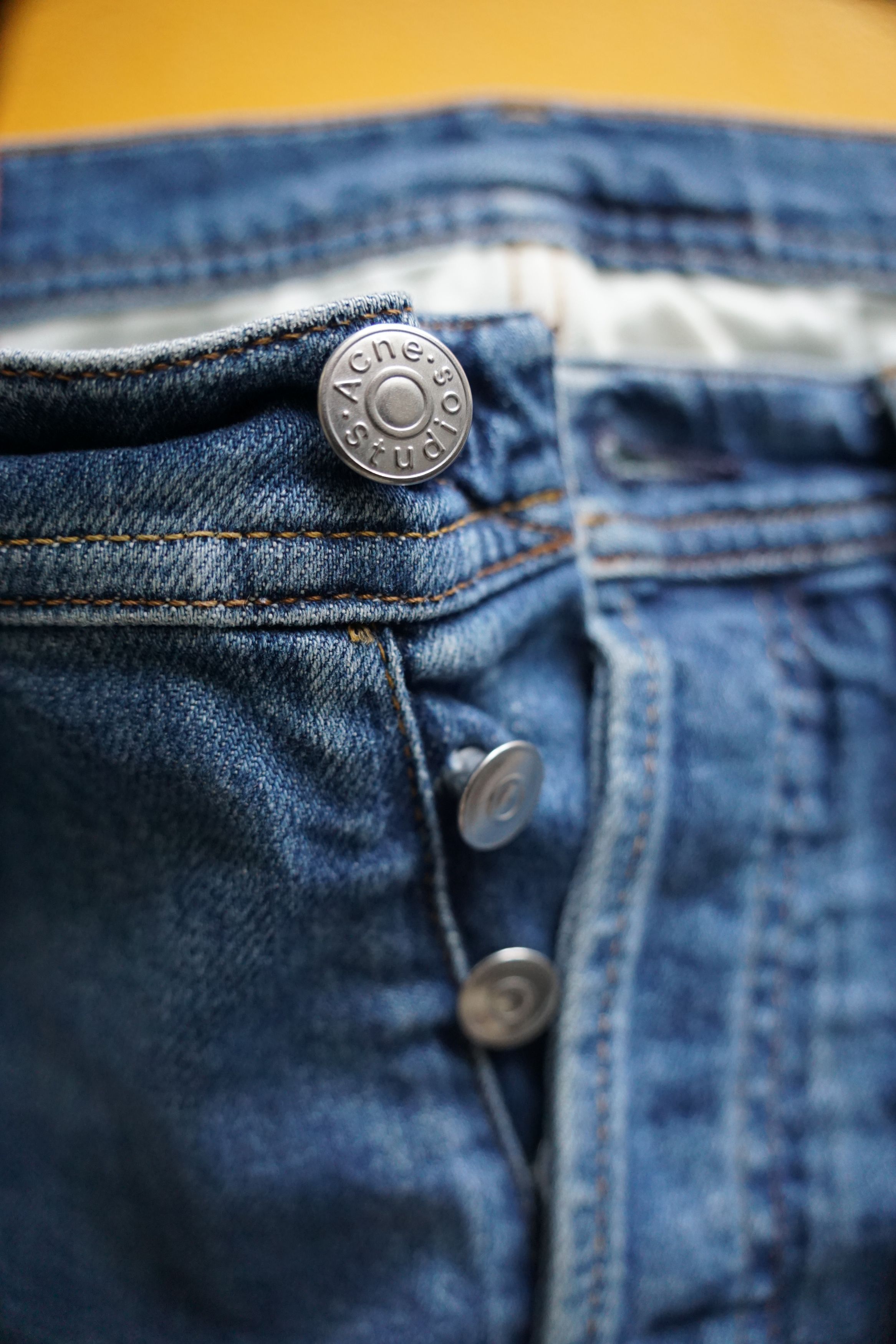 Acne Studios Acne Studios Blue Blå Konst River Jeans 30x32 Size US 30 / EU 46 - 5 Thumbnail