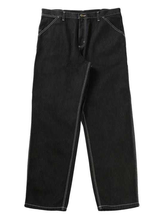 Carhartt Wip CARHARTT WIP Men Straight Pants I034864 8902 Black Size US 31 - 1 Thumbnail