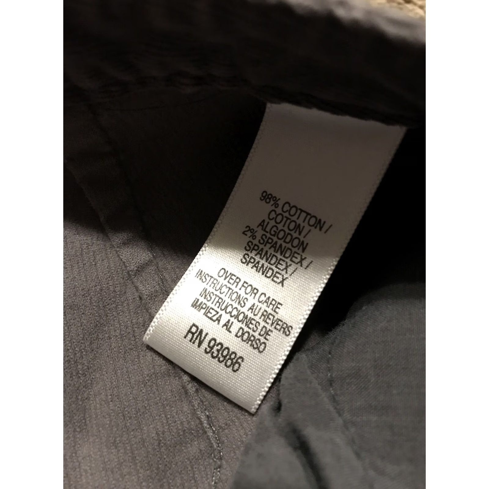 Vintage Casual Corner Annex Pants Womens Gray Corduroy 10P Petite Regular Straight Inseam 27 in Pockets 28 in Waist Designer Vintage No Size 32" / US 10 / IT 46 - 3 Thumbnail