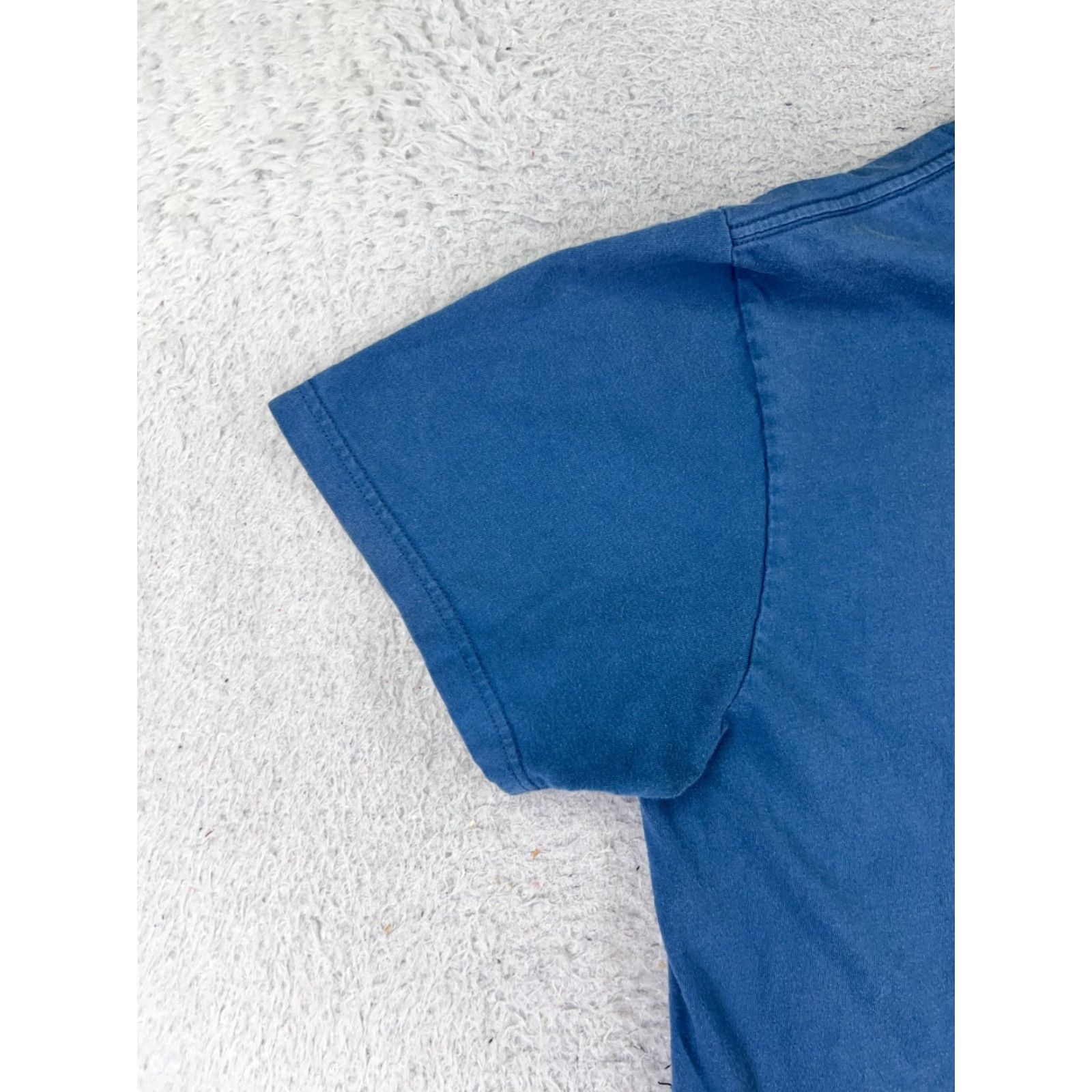 Patagonia Patagonia Shirt Men XL Blue Short Sleeve Crew Neck Cotton Jersey Logo T-Shirt 90s USA (All Seasons) Mens Size US XL / EU 56 / 4 - 6 Thumbnail