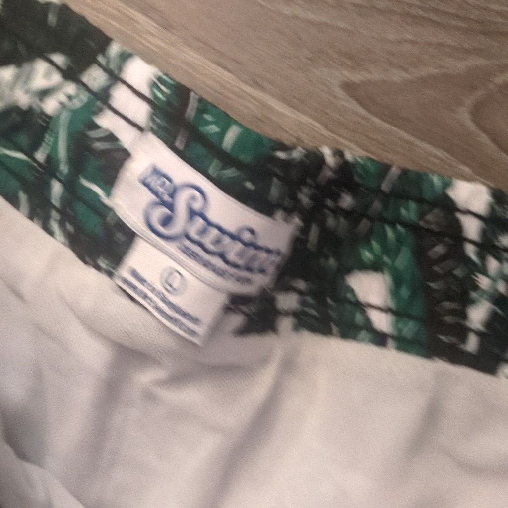 Other Mr. Swim tonal banana leaves jade green swim shorts sz large Size US 32 / EU 48 - 4 Thumbnail